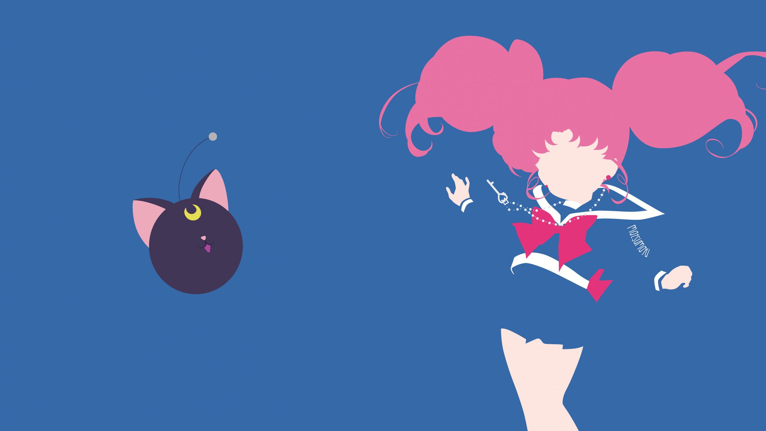 2560x1440 Wallpaper Sailor Moon, Sailor Moon Crystal, Chibiusa Tsukino