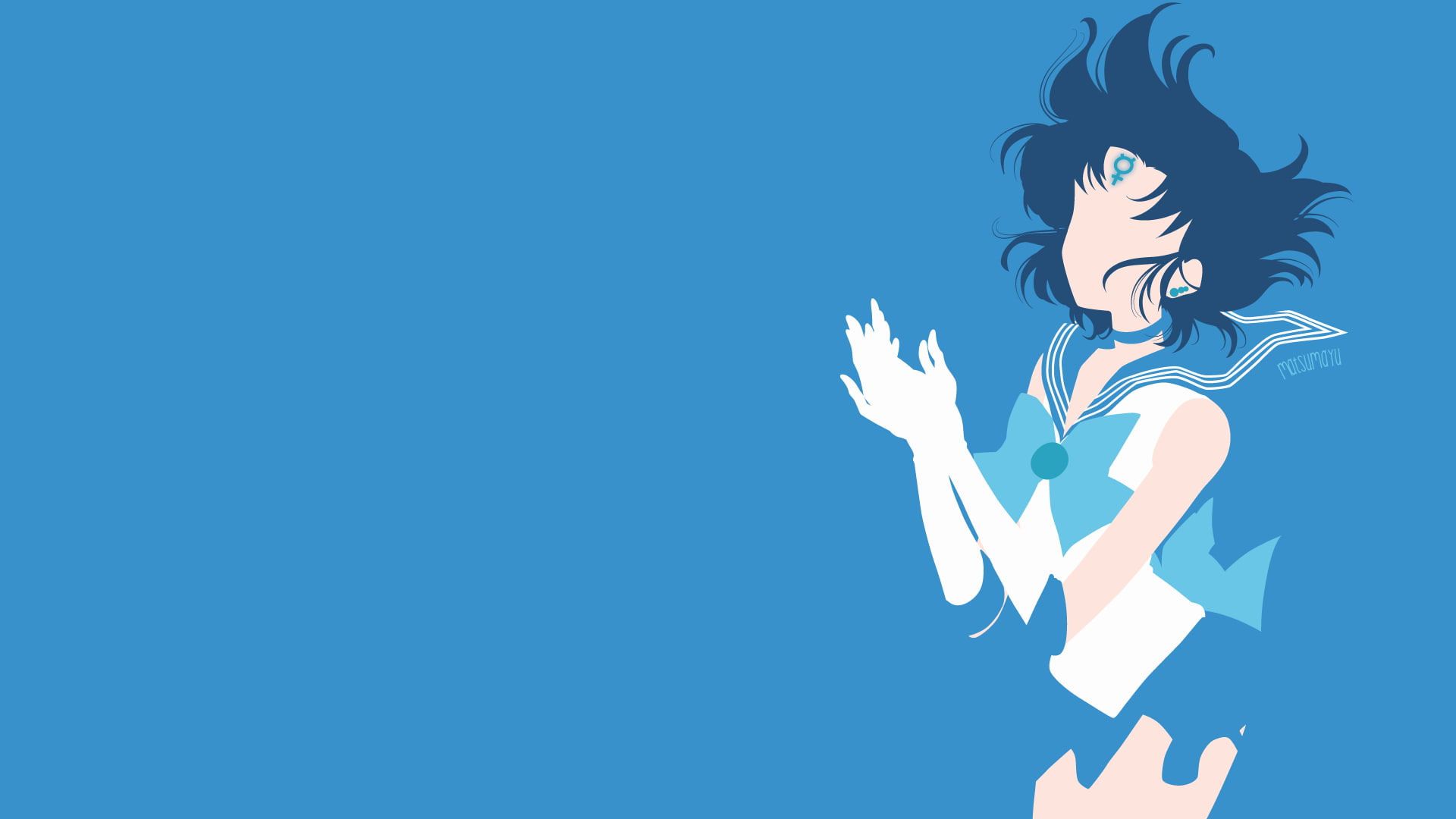 1920x1080 Wallpaper Sailor Moon, Sailor Moon Crystal, Sailor Mercury