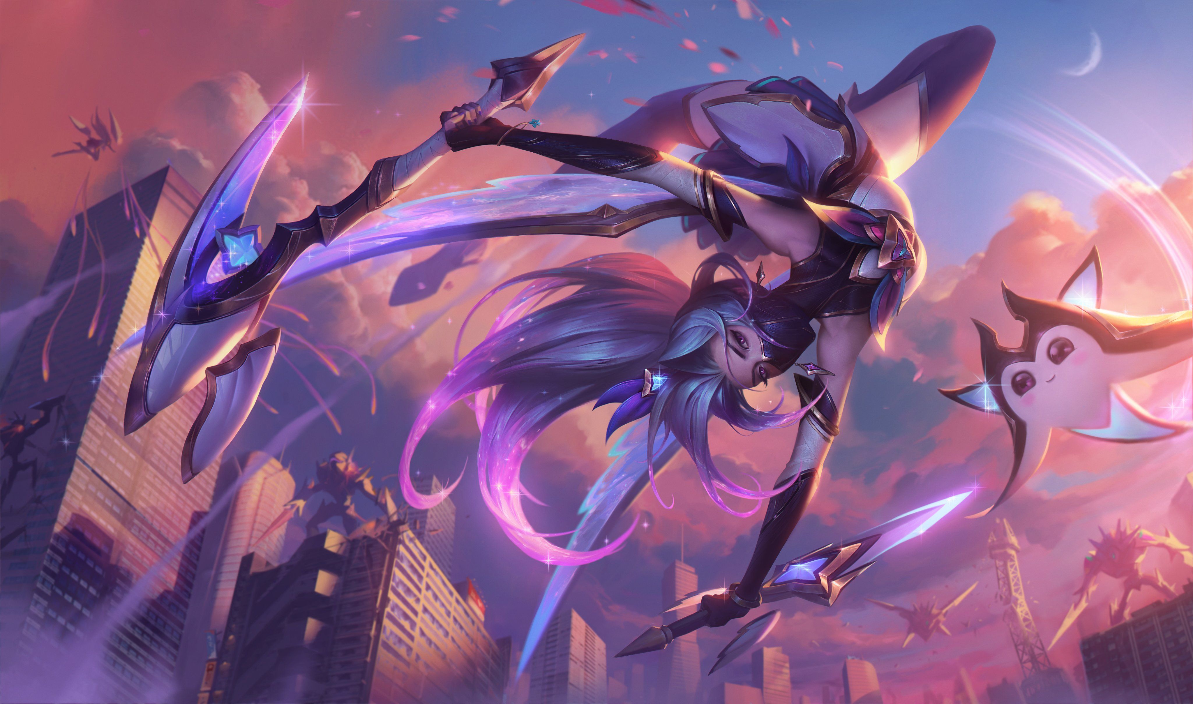 4096x2417 Star Guardian Akali