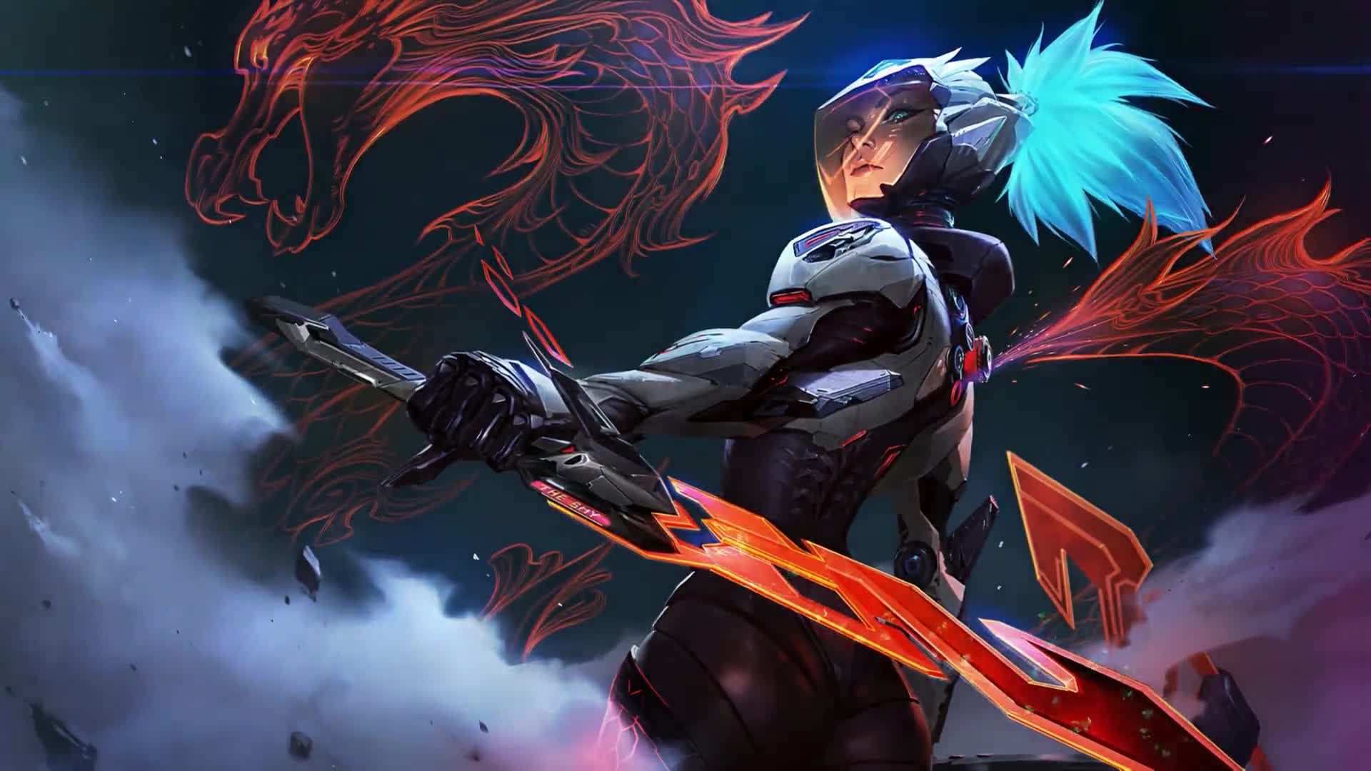 1920x1080 Project Akali. League Of Legends Game HD Wallpaper Desktop Wallpaper