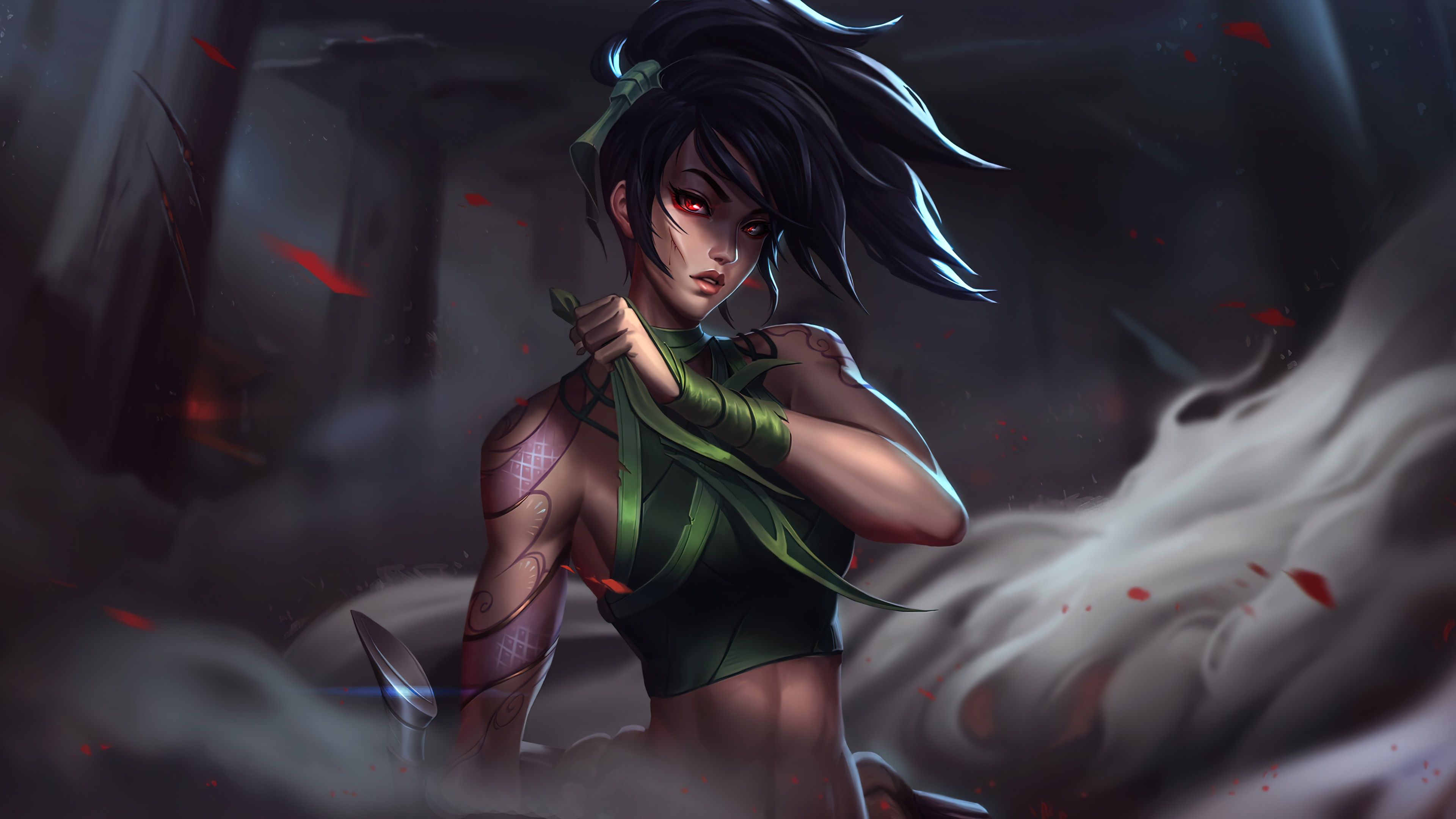 3840x2160 akali, lol, league of legends game, 4k, pc Gallery HD Wallpaper