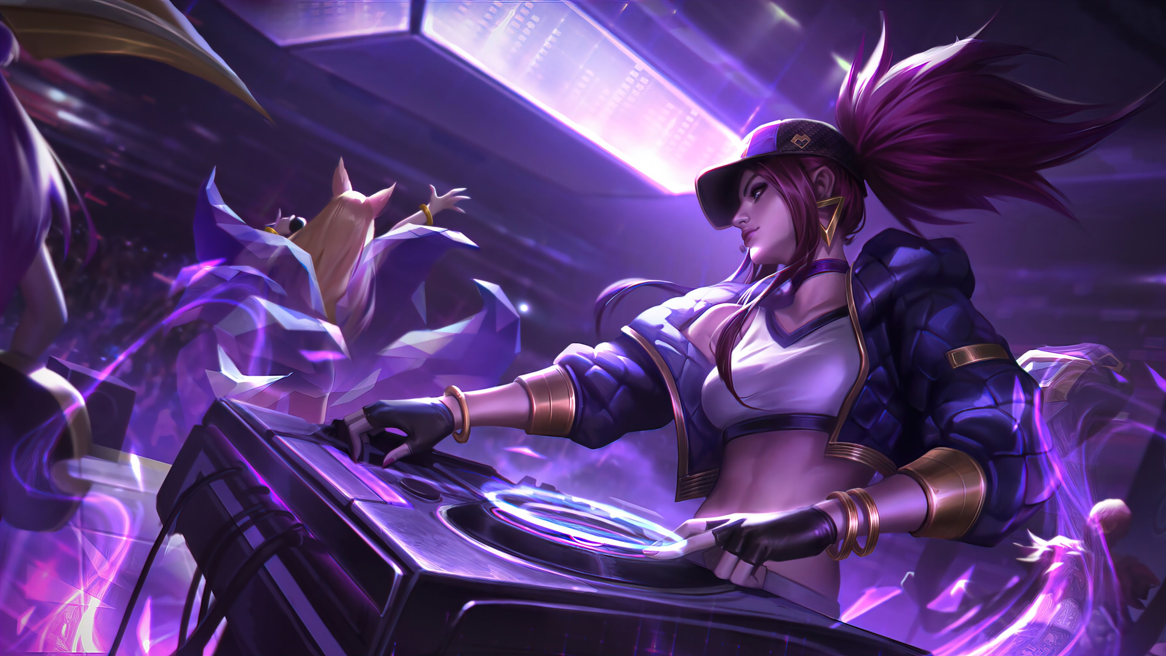 3840x2160 akali, kda, dj, lol, league of legends, game, 4k, pc Gallery HD Wallpaper