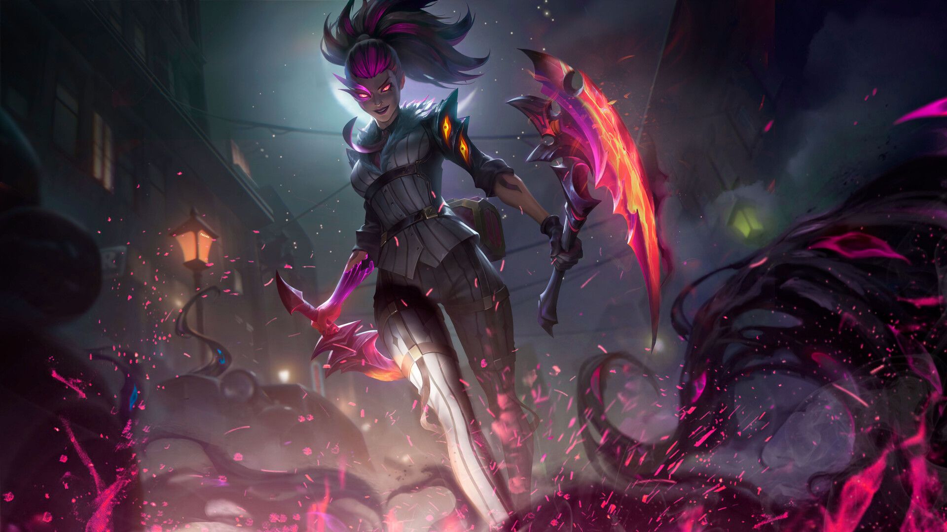 1920x1080 Akali (League Of Legends) HD Wallpaper and Background