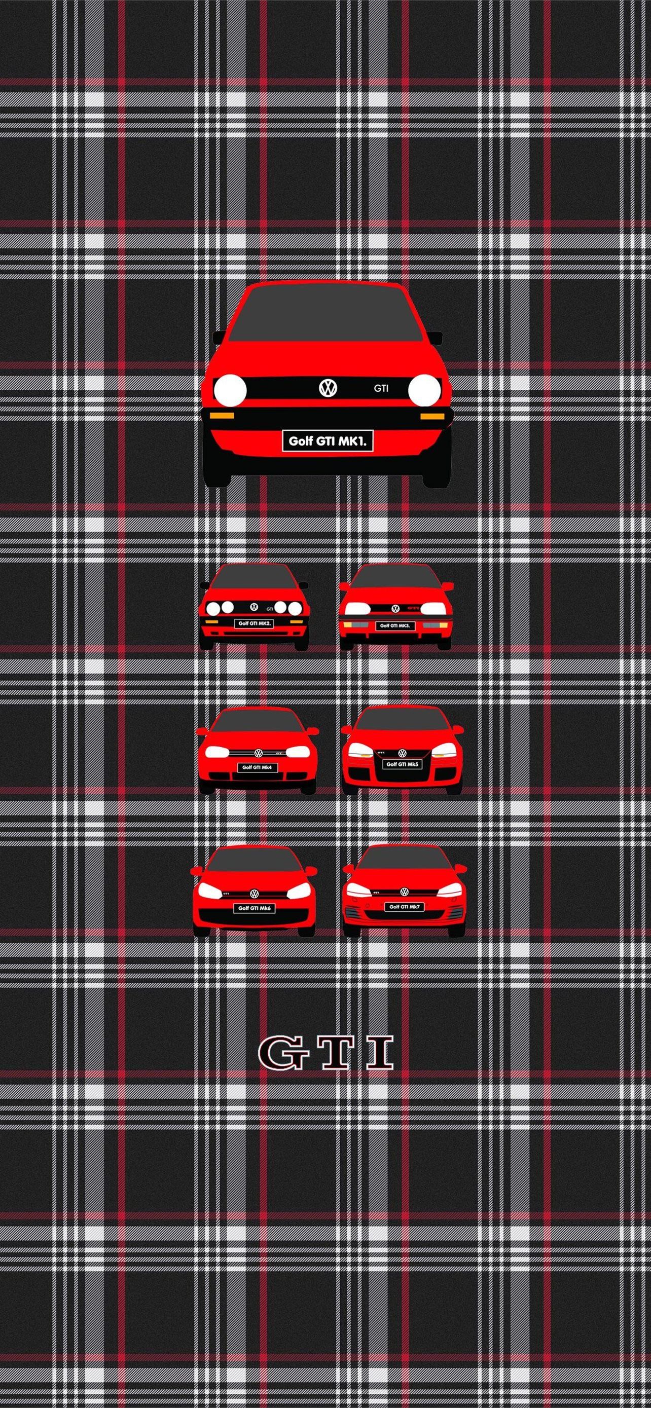 1284x2778 volkswagen golf ii iPhone Wallpaper Free Download
