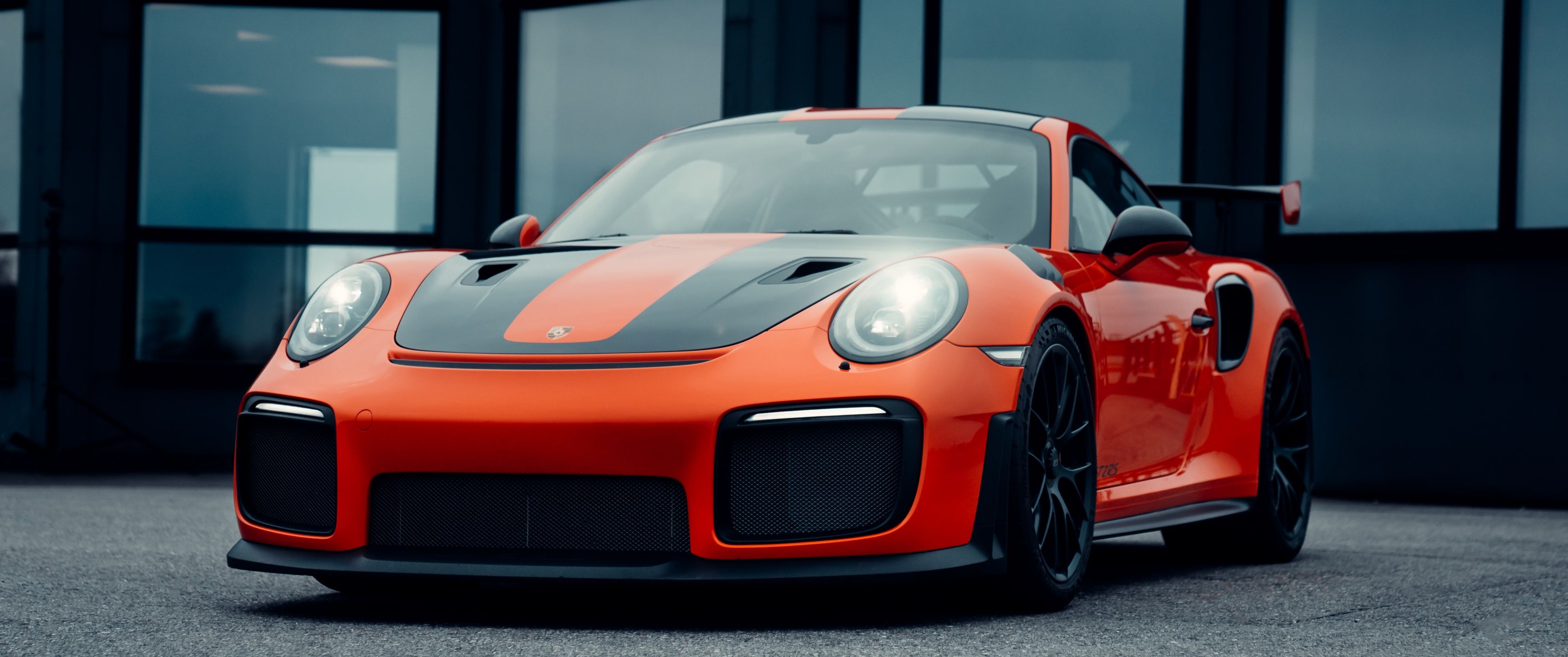 3440x1440 Porsche 911 GT2 RS Wallpaper 4K, Sports cars, 5K