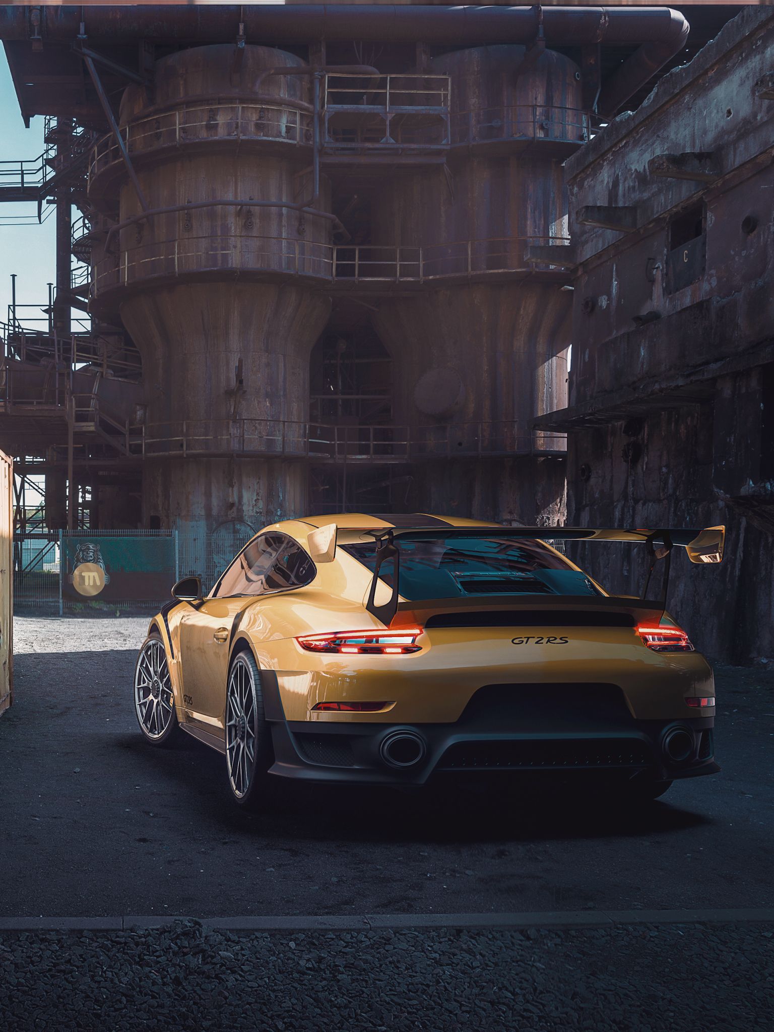1536x2048 HD desktop wallpaper: Porsche, Porsche 911 Gt2 Rs, Porsche Vehicles download free picture