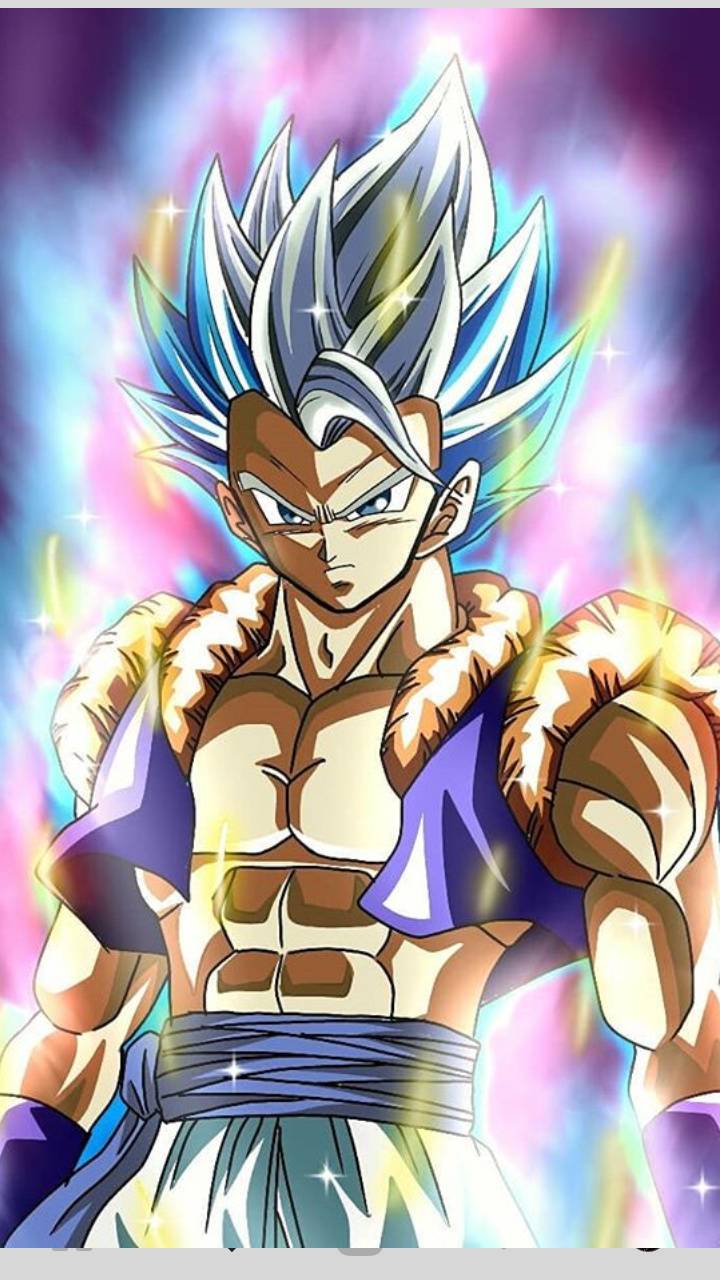 Hình nền 720x1280 Ultra Blue Gogeta