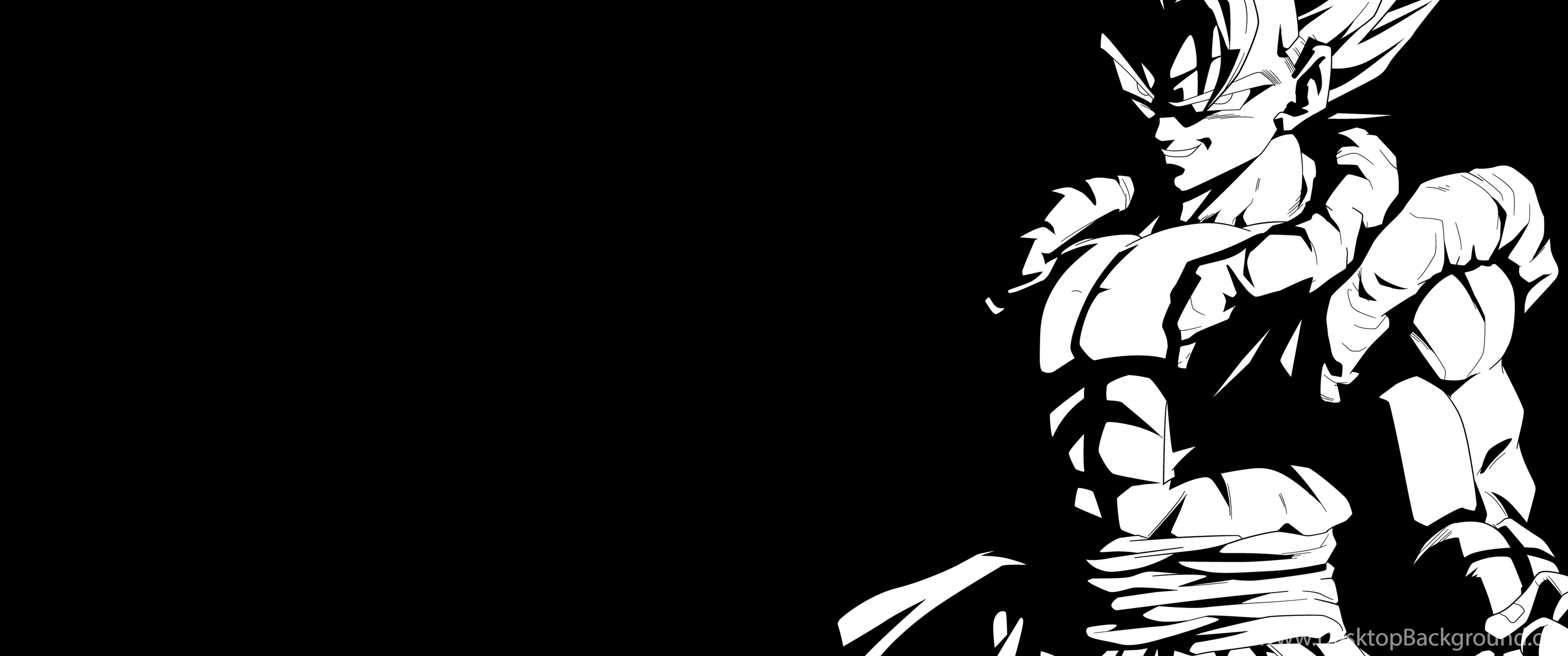 3440x1440 Super Gogeta Black And White 4K Wallpaper By RayzorBlade189 On