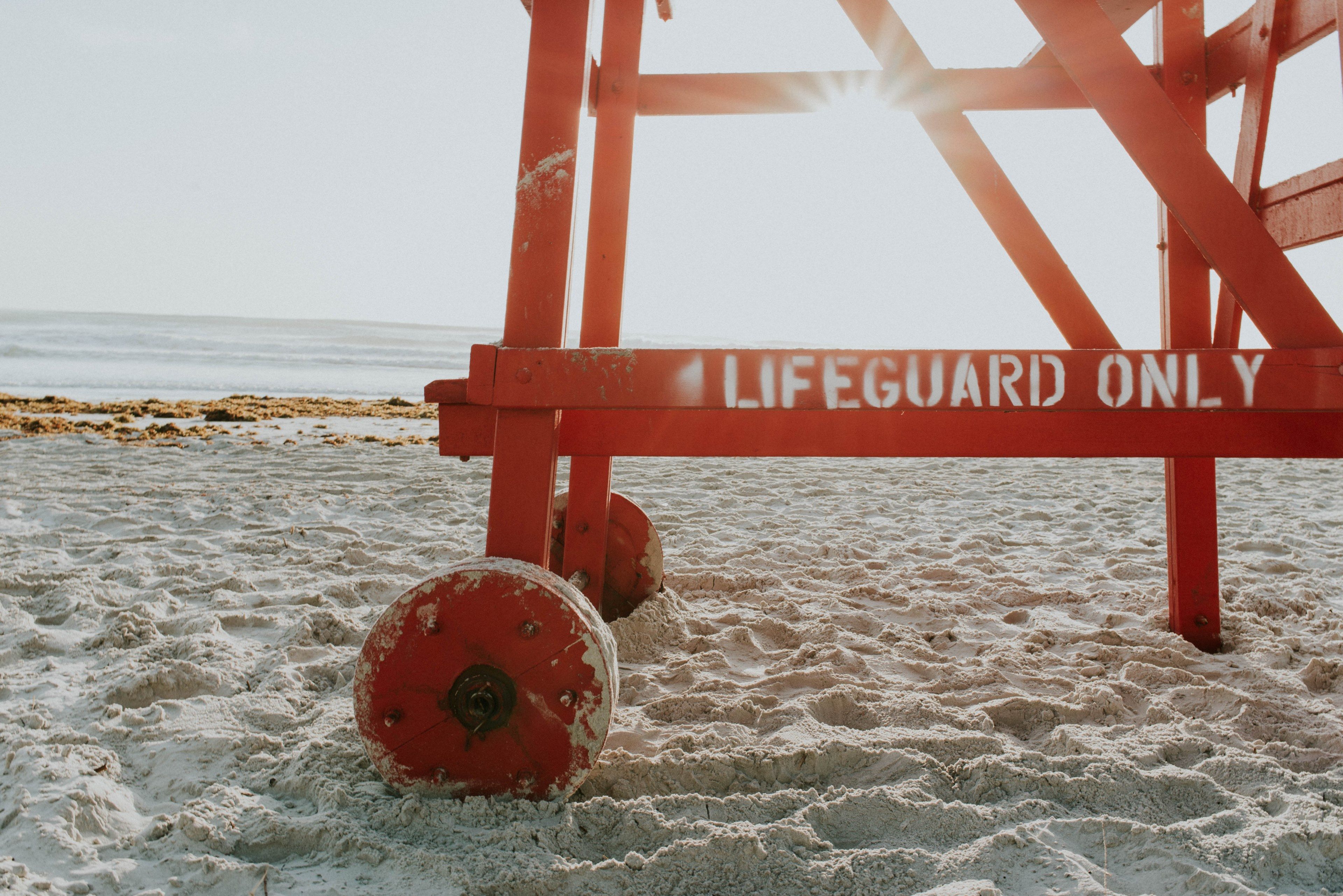 3840x2563 Wallpaper / cloud miami south beach and lifeguard tower HD 4k wallpaper free download