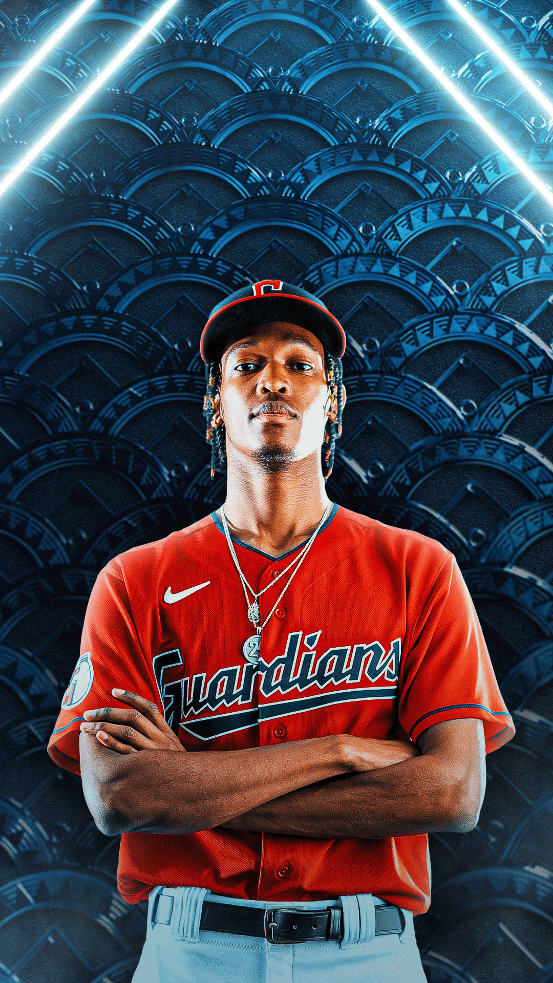 1080x1920 Cleveland Guardians the spirit of Opening Day, we'd like to burn some holes in your pockets with these wallpaper. It's tradition. #ForTheLand