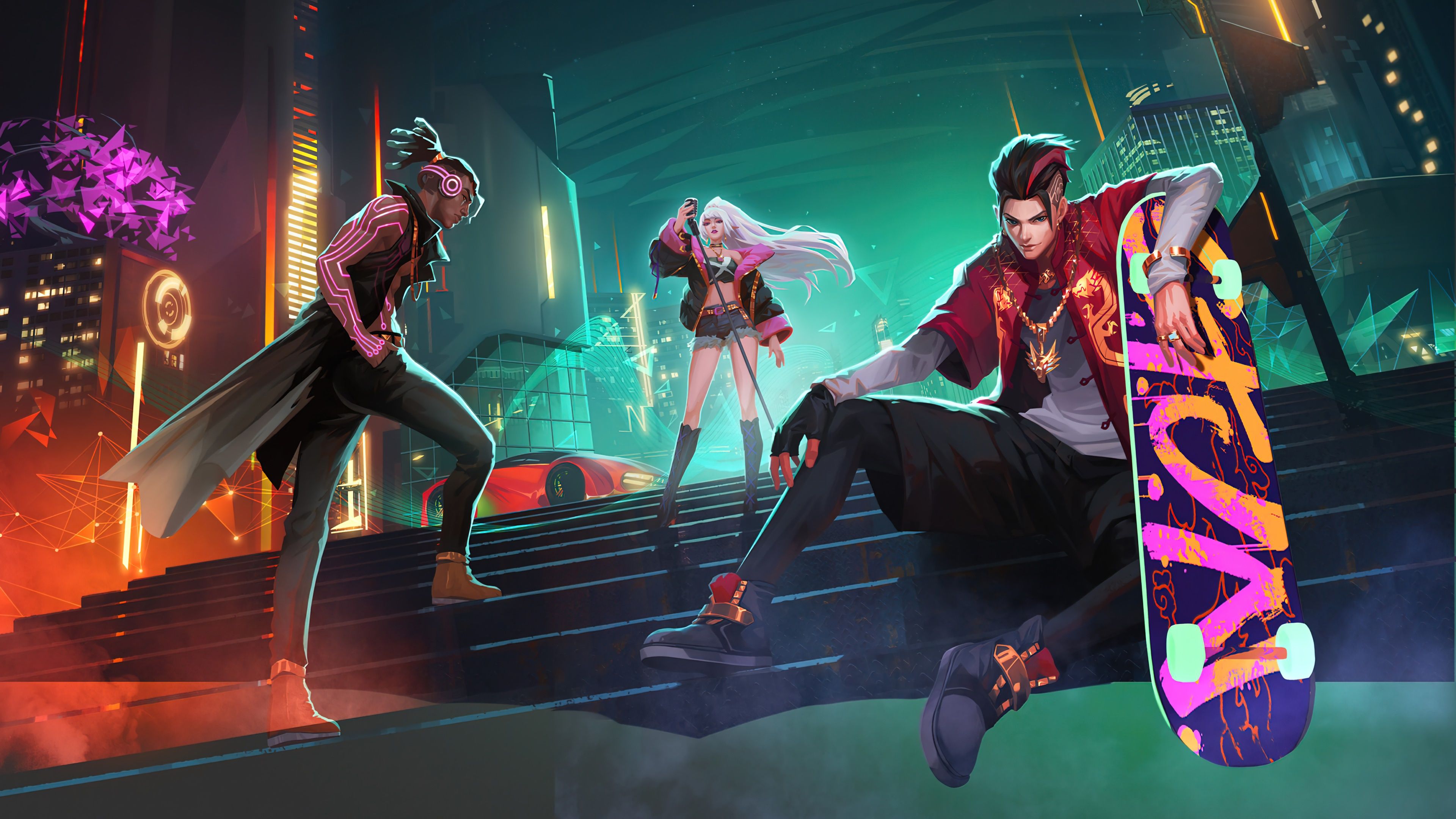 3840x2160 stun, chou, brody, selena, mobile legends, mlbb, 4k, pc Gallery HD Wallpaper