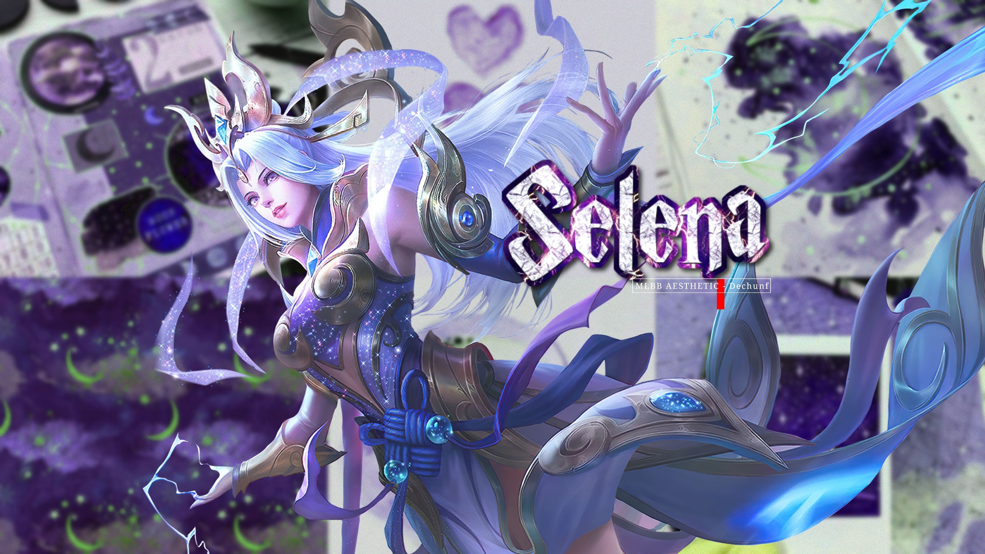 3413x1920 Selena MLBB Wallpaper