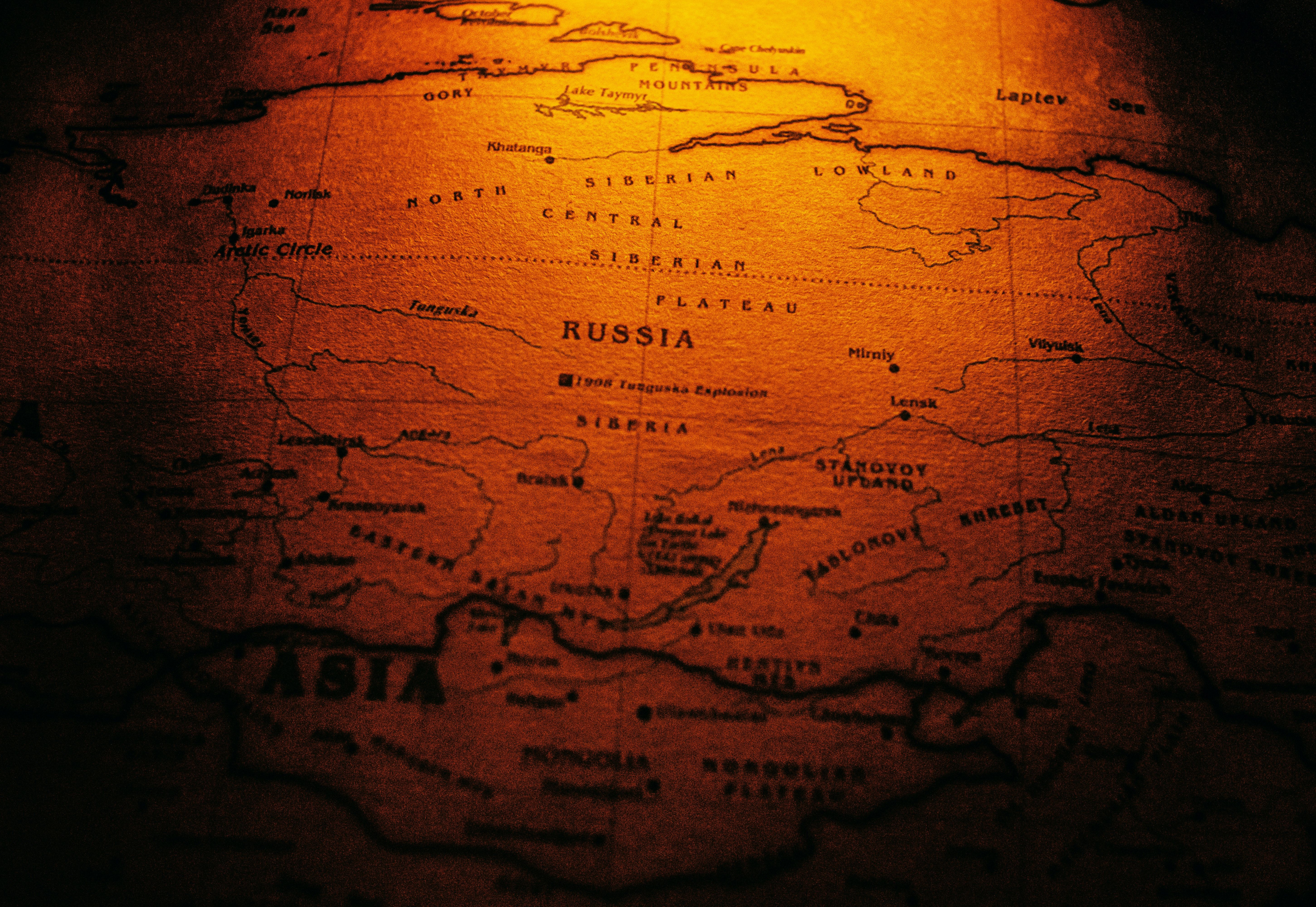 5804x4000 Russia Map Photo, Download The BEST Free Russia Map & HD Image