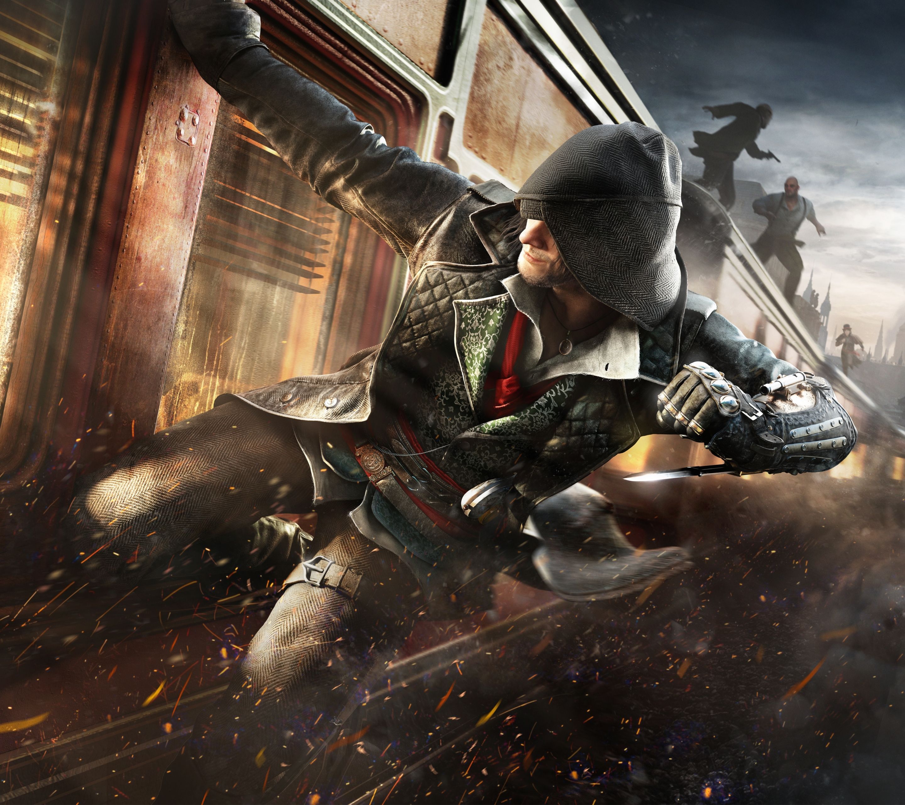2880x2560 HD desktop wallpaper: Assassin's Creed, Video Game, Assassin's Creed: Syndicate, Jacob Frye download free picture