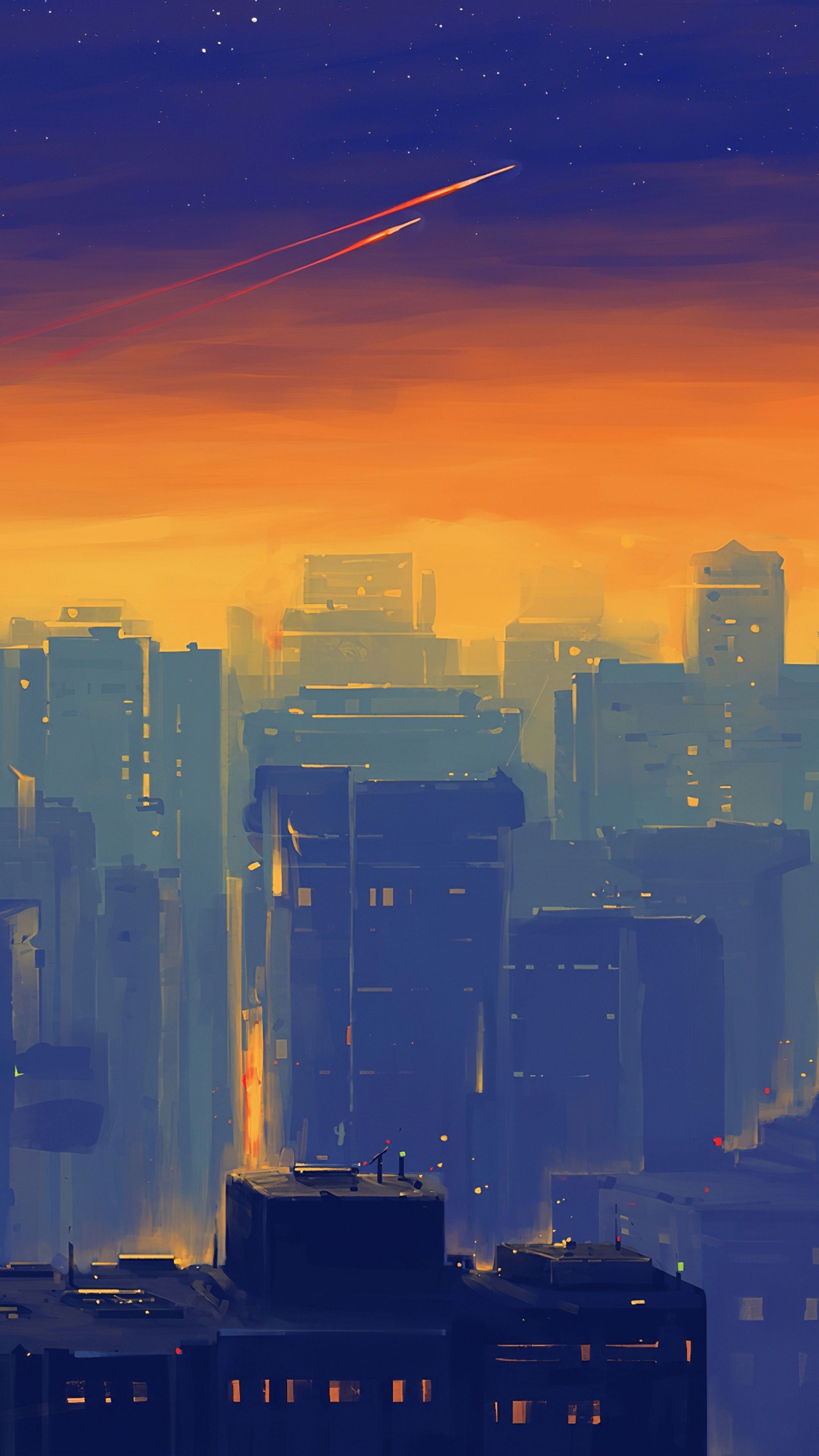 2160x3840 cityscape, artist, artwork, digital art, hd, 4k, illustration, Gallery HD Wallpaper