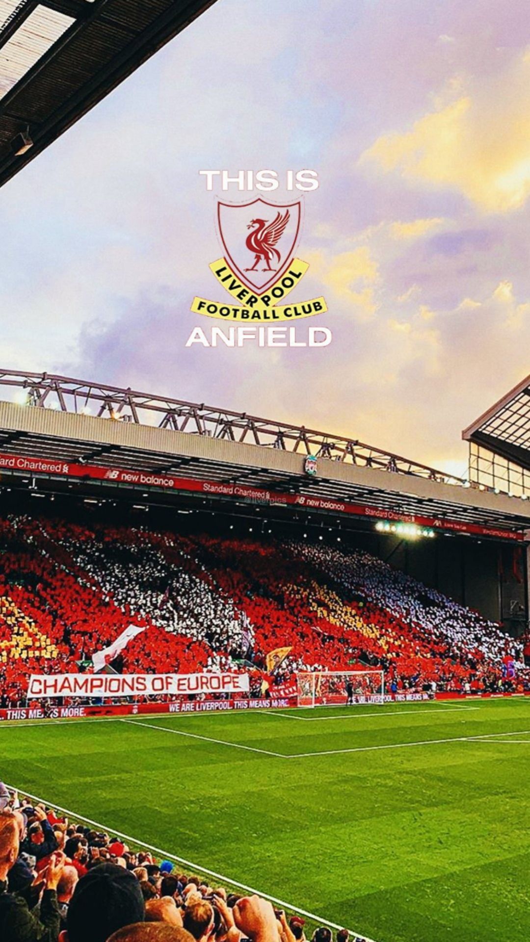 1080x1920 ideas de Anfield Road Stadium en 2023. fútbol, anfield liverpool, estadio de futbol