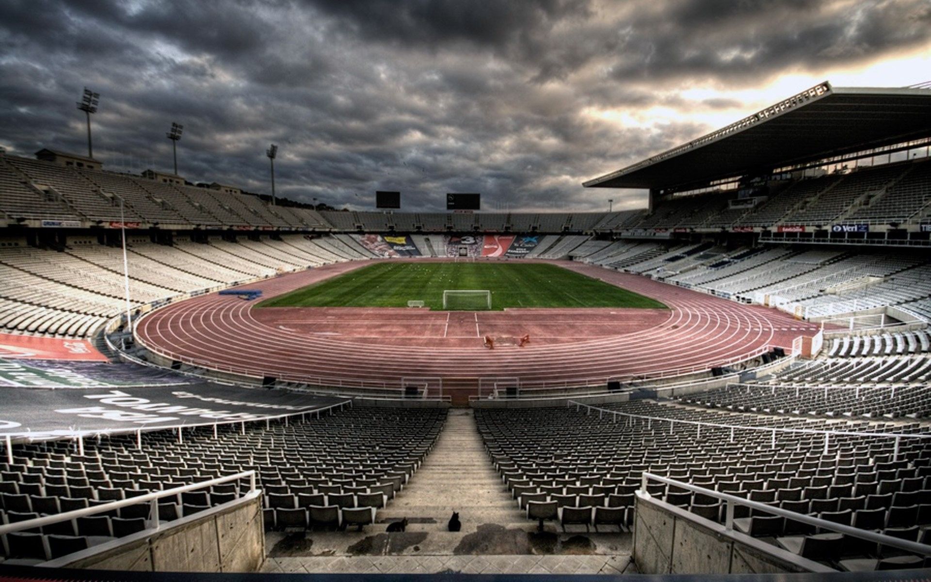 1920x1200 HD Soccer Stadium Wallpaper