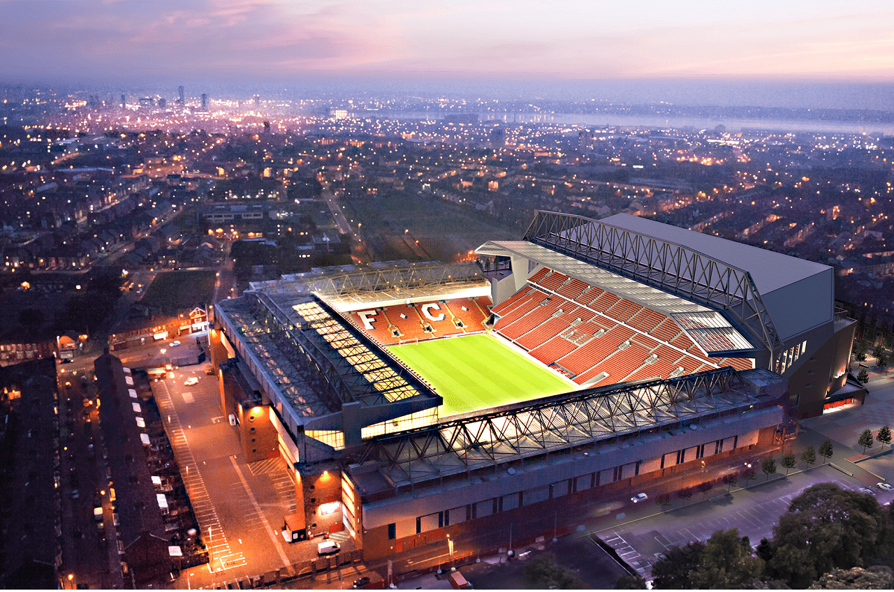 1280x848 Anfield Road Liverpool FC Liverpool Stadium Football Stadium Wallpaper:1280x848