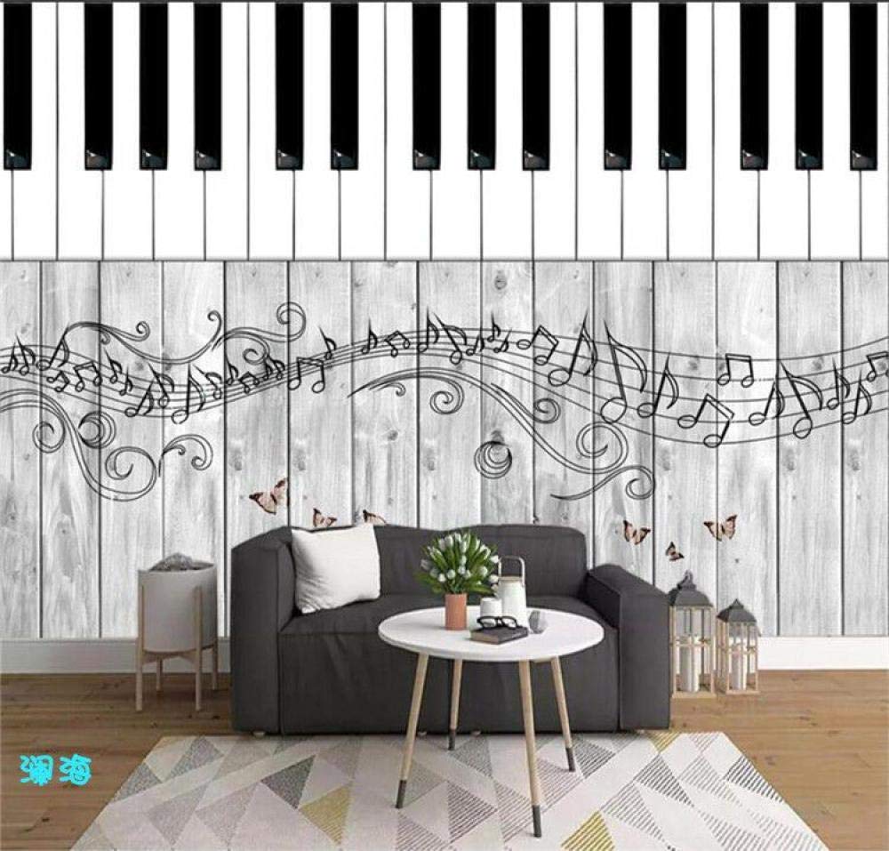 1000x957 Wallpaper 3D Music Hall Music Notes Piano Art Children's Room Dance Classroom Training Studio Decoration Mural Piano Line 8D Wallpaper 350Cmx245Cm