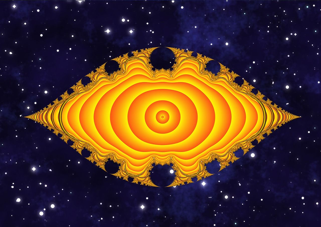 1280x905 Download Stars Universe Eye Royalty Free Stock Illustration Image