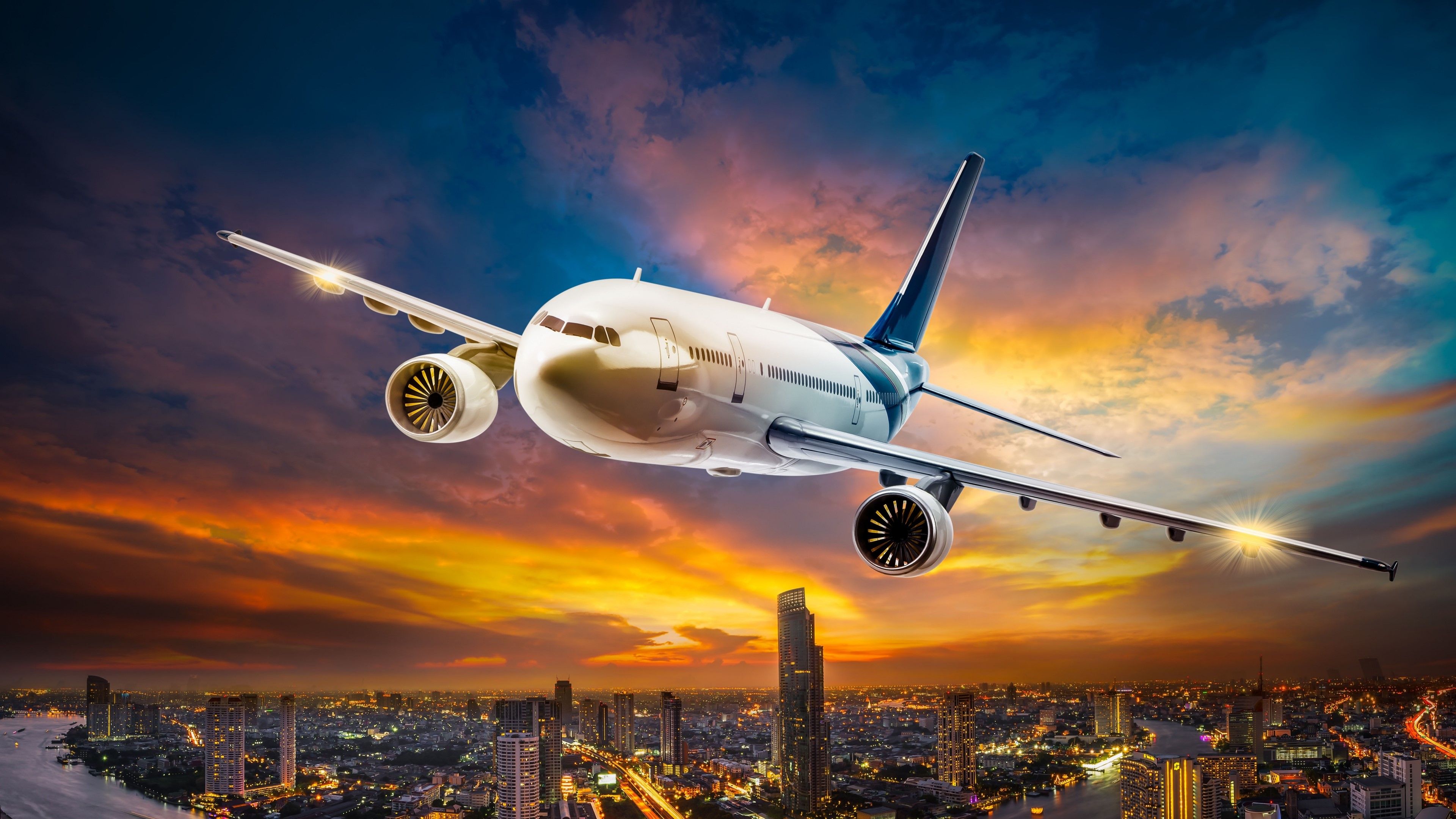 3840x2160 4K Plane Gallery HD Wallpaper