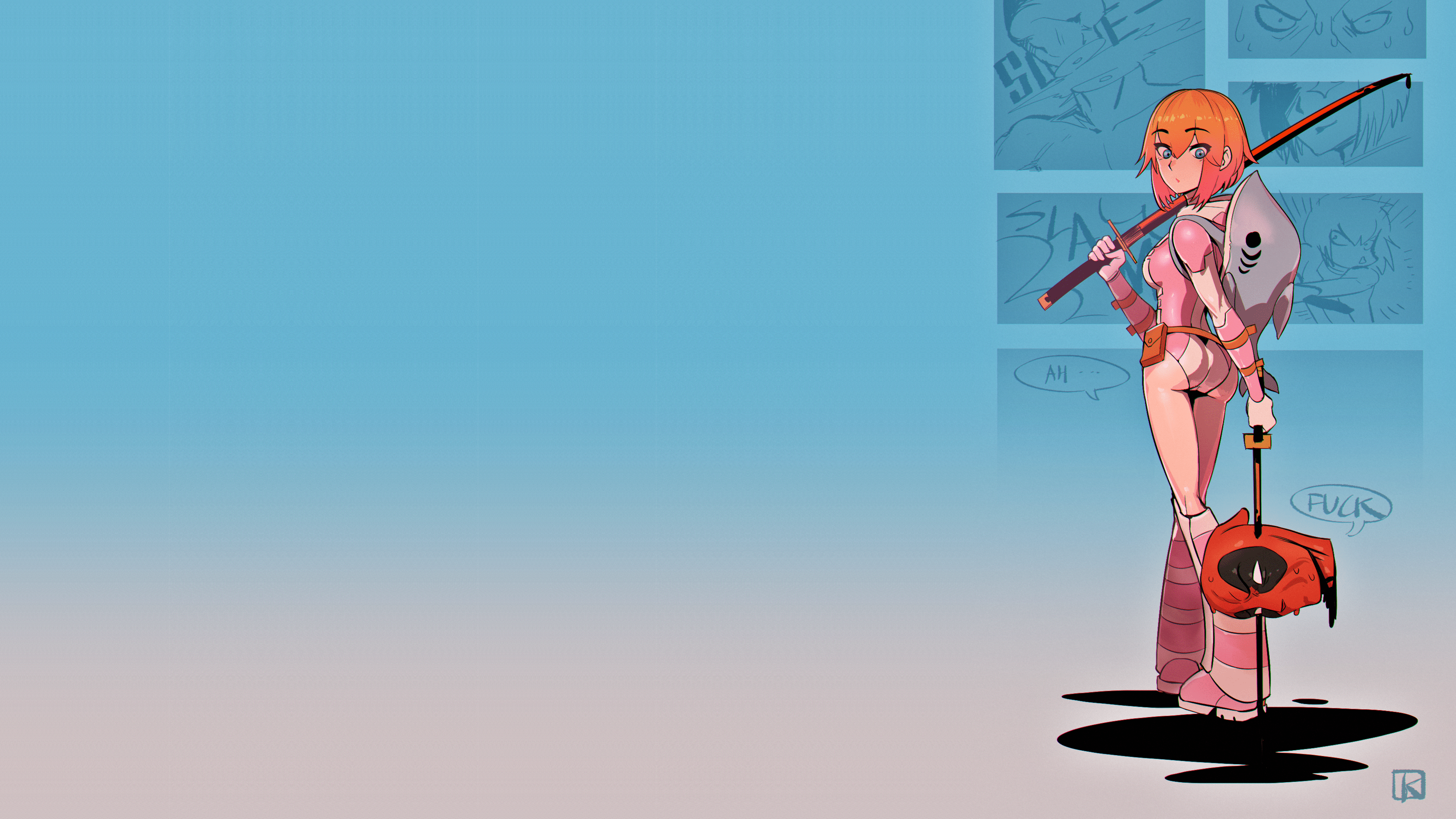 3556x2000 One of my favorite Gwenpool wallpaper