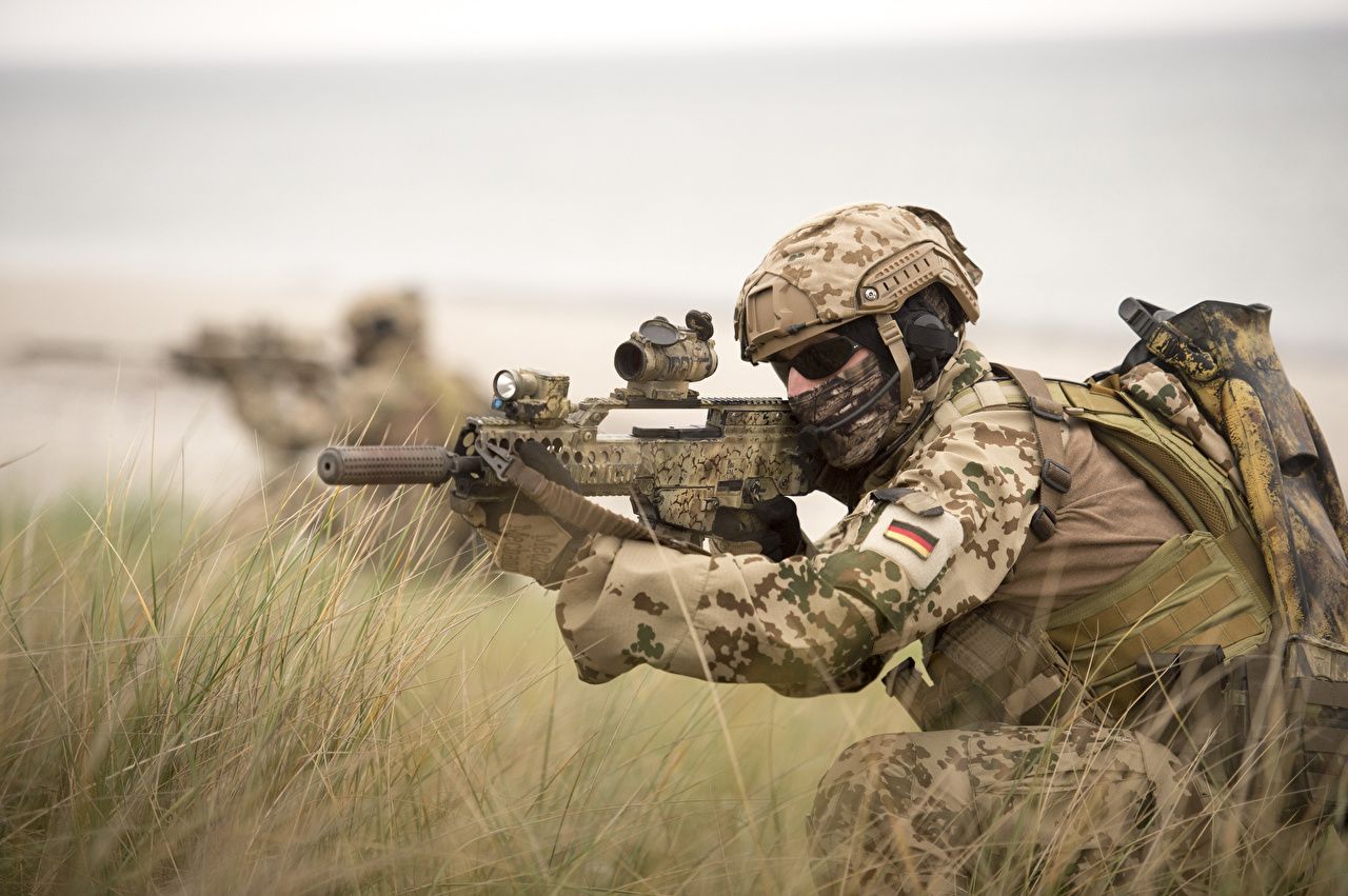 1280x851 Image Special Forces Soldiers Assault rifle German Army
