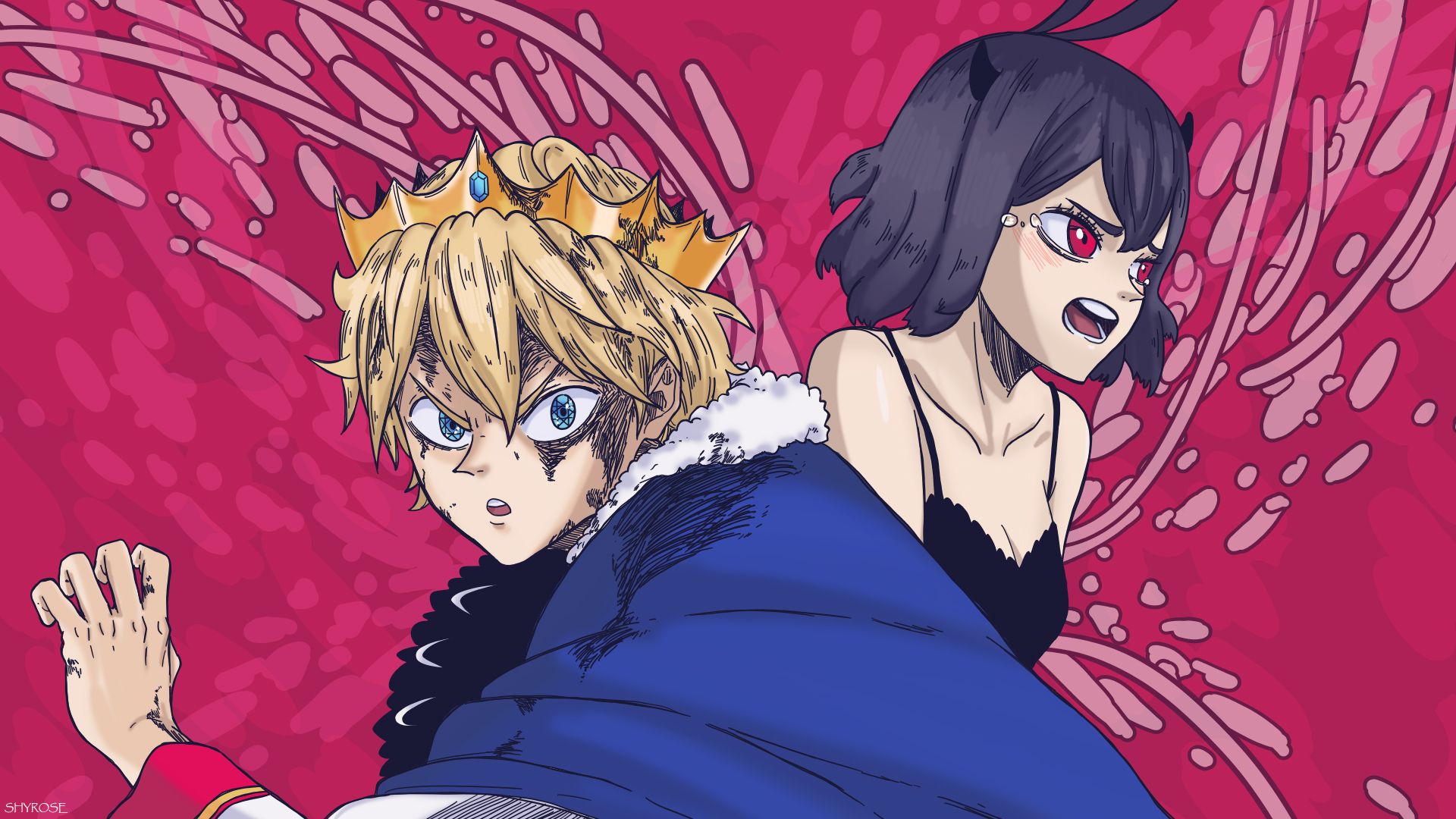 1920x1080 secre and lumiere Clover Wallpaper