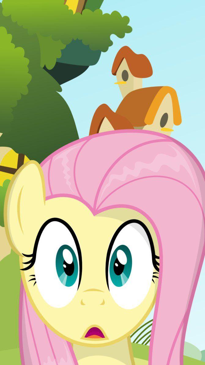 670x1191 Fluttershy Screensaver by oOBrushstrokeOo. Shine like rainbows mlp