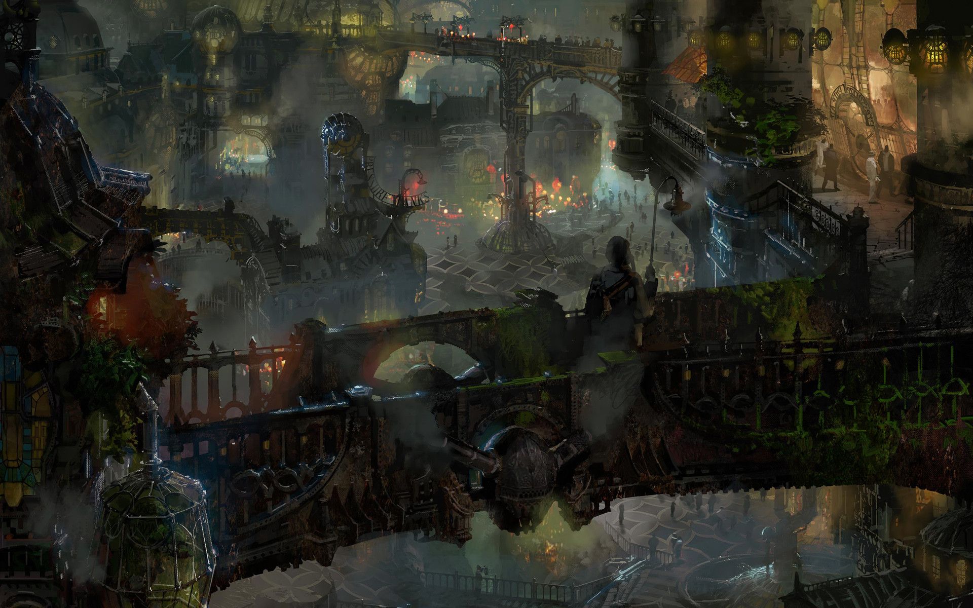 1920x1200 Zaun 1 League of Legends Artwork Wallpaper lol