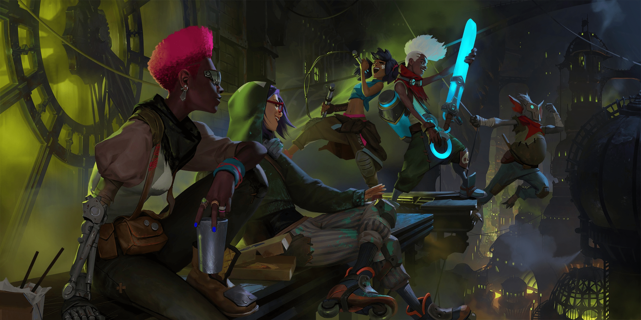 2160x1080 Ekko Zaun