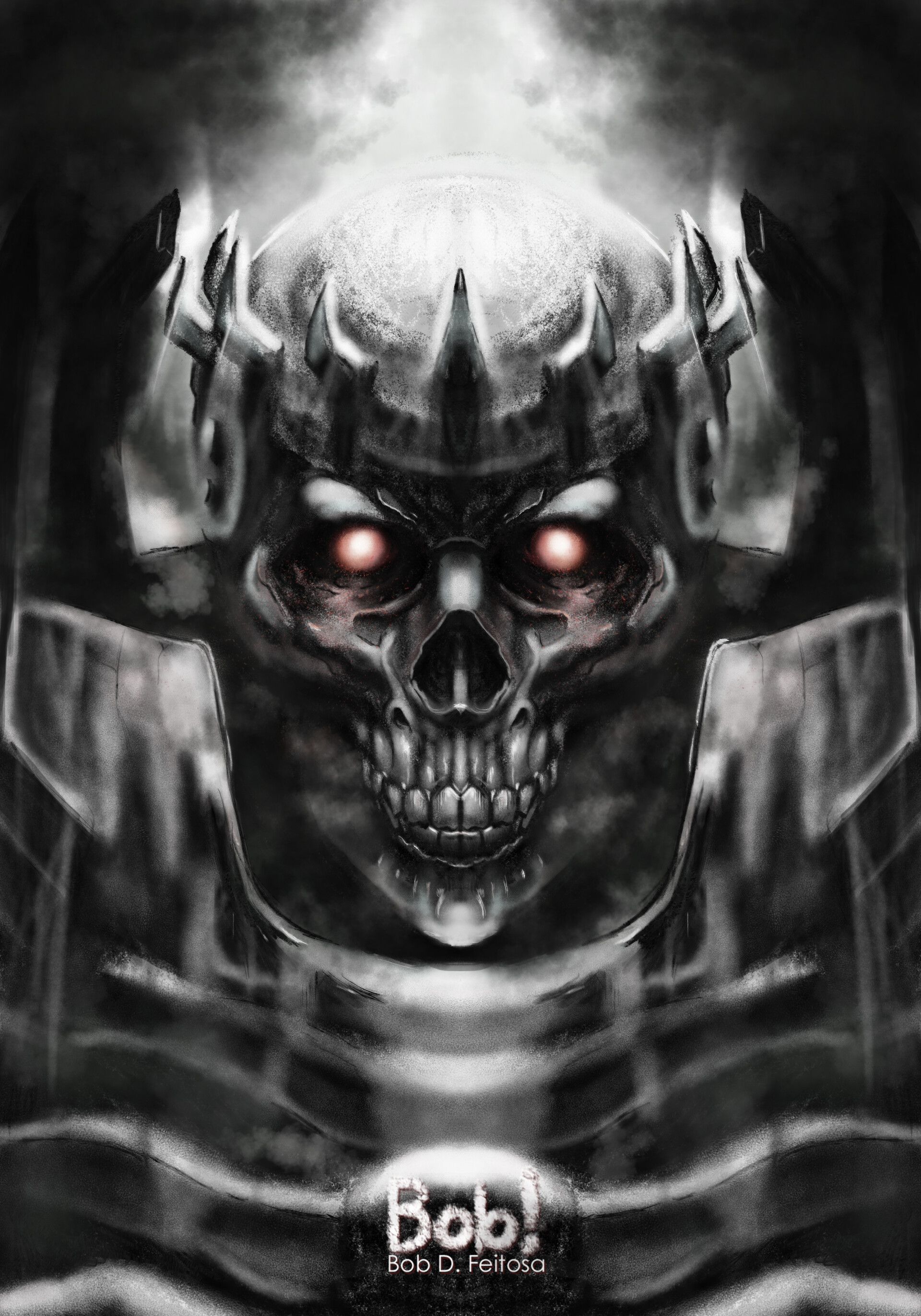 1920x2743 Bob Feitosa Knight (Berserk fan art)