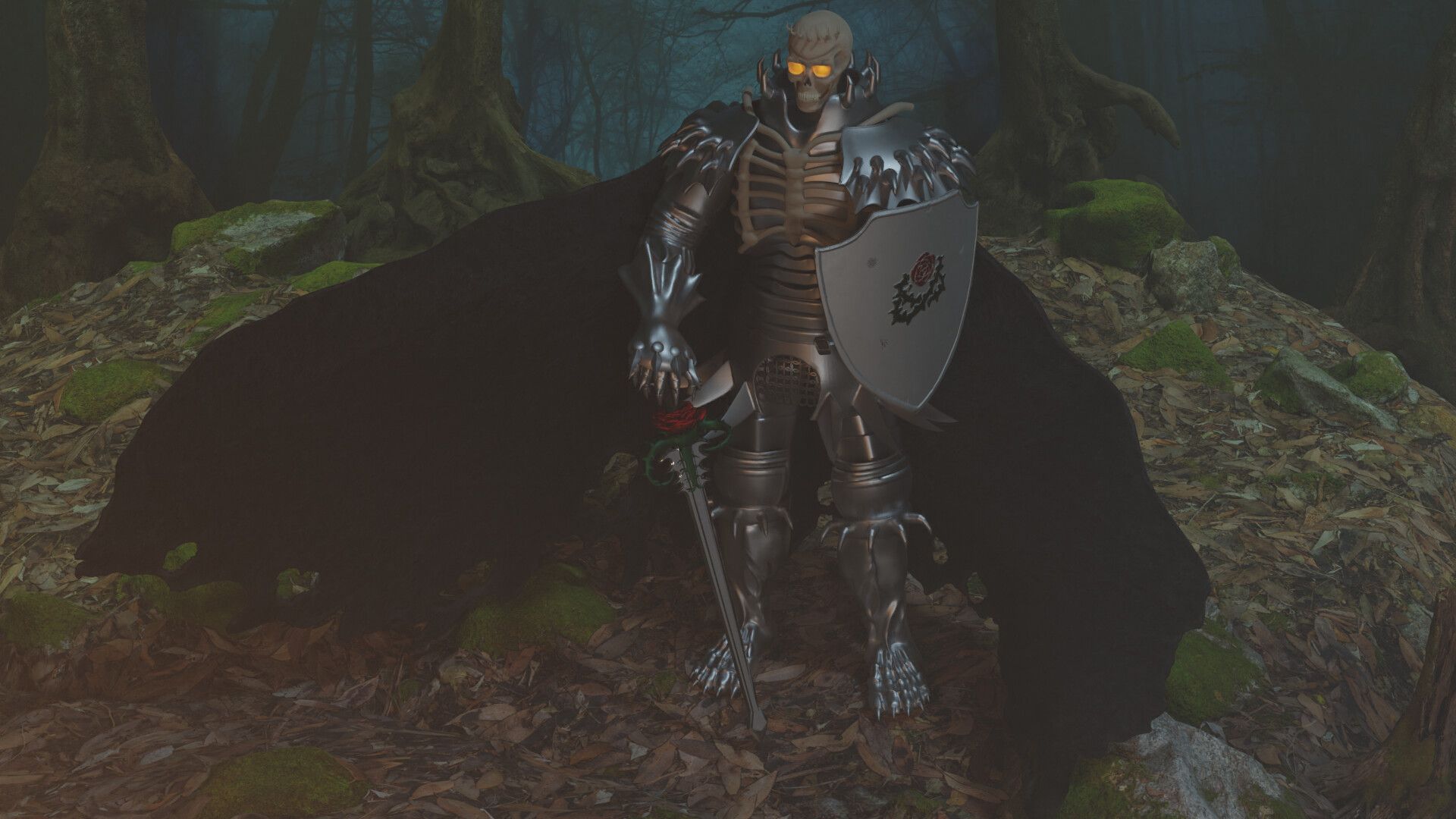 1920x1080 Skull Knight from Berserk