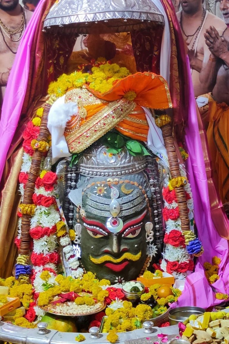 770x1155 Mahakaleshwar Jyotirlinga Bhasam Aarti Shringaar Darshan Of 11 March 2021. Lord Shiva HD Wallpaper, Lord Shiva Statue, Lord Shiva HD Image