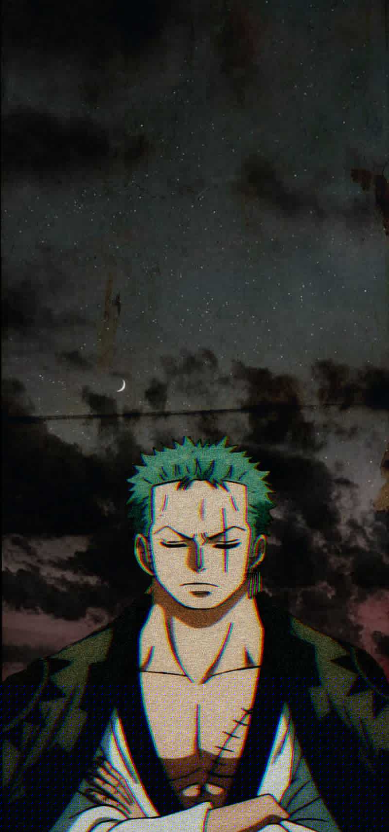 800x1710 Zoro iPhone Wallpaper