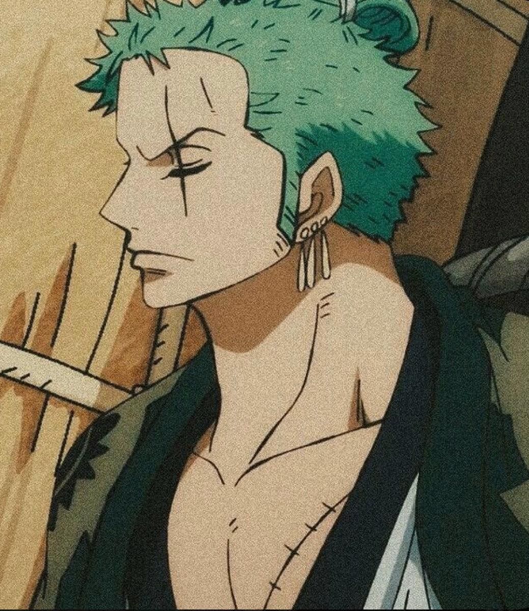 1039x1199 Zoro Aesthetic Wallpaper