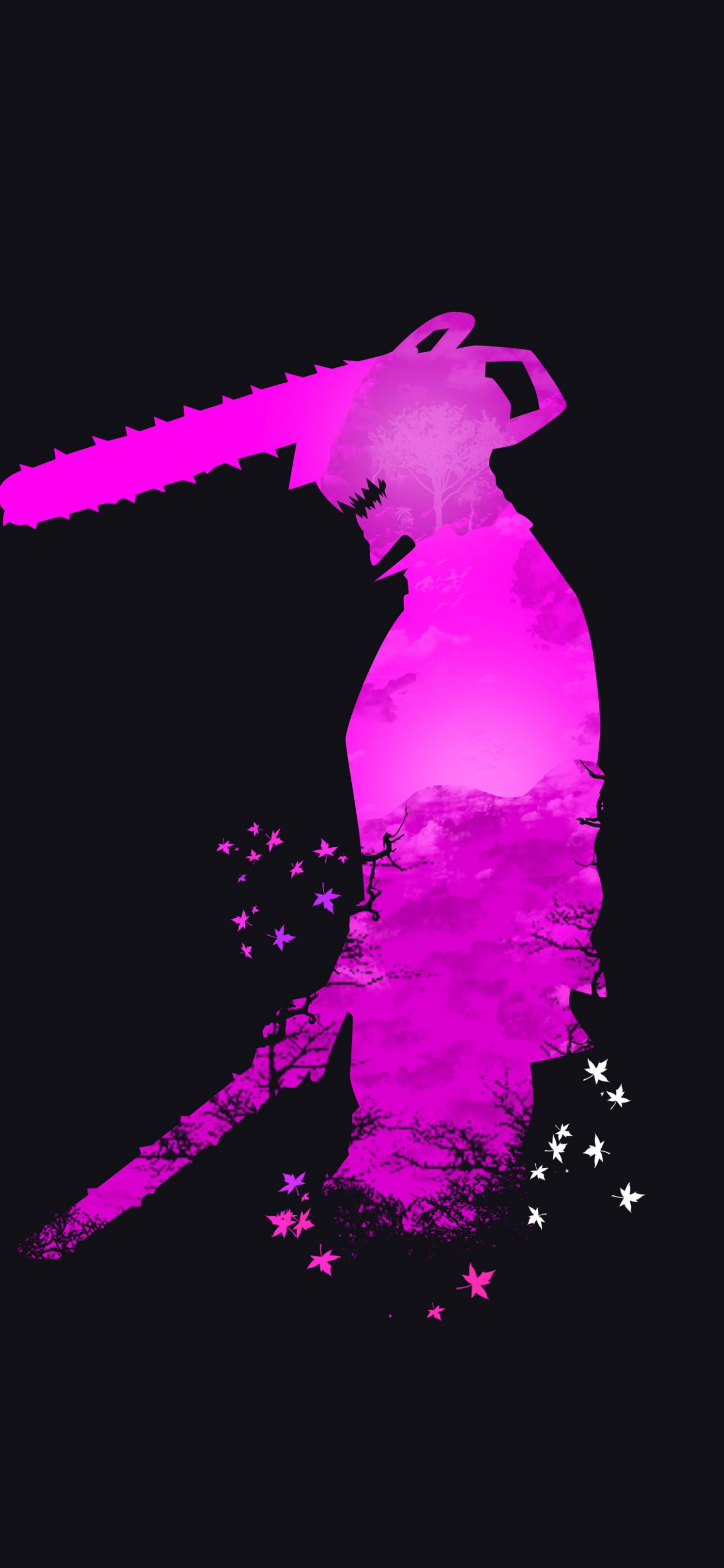 1284x2778 Chainsaw Man Wallpaper 4K, 5K, Denji, Black background