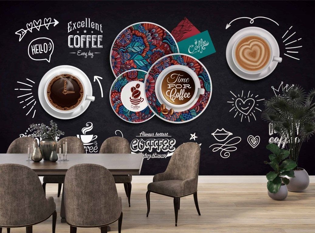 1037x768 Coffee Shop Wallpaper