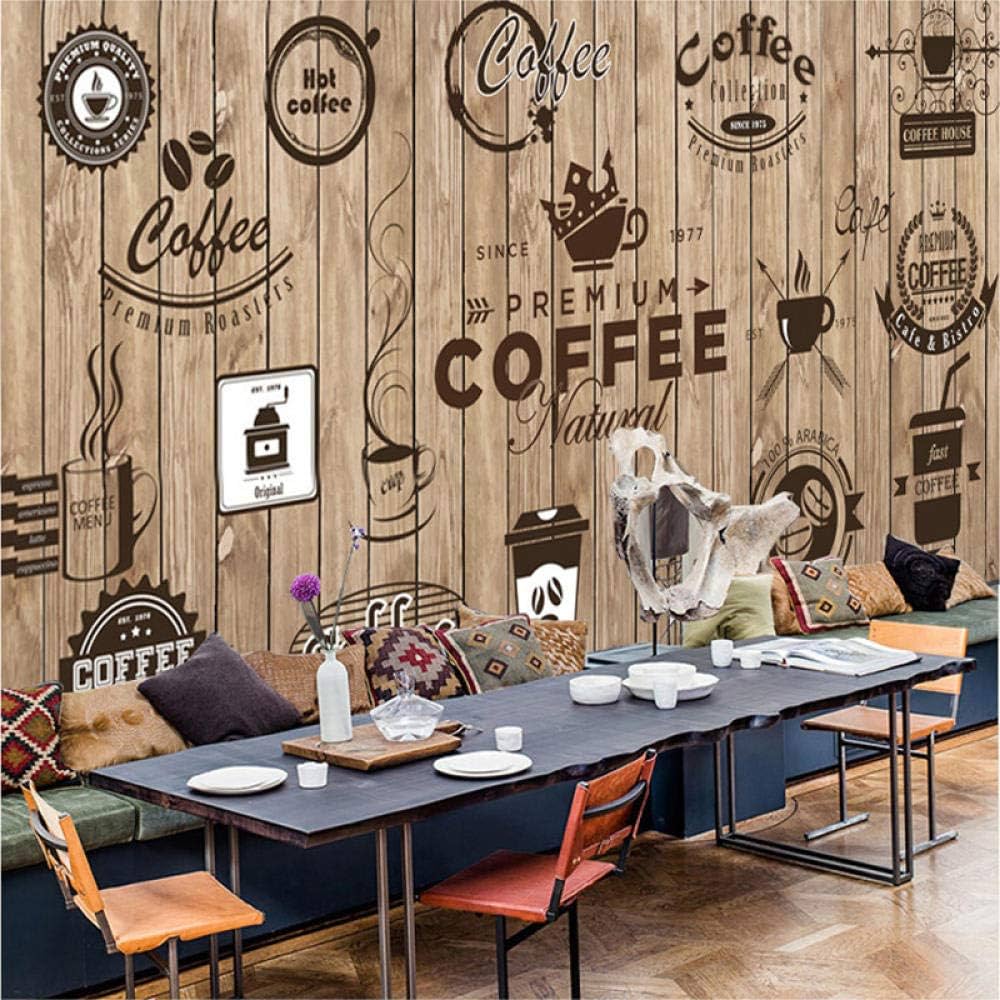 1000x1000 Mural Wallpaper For Cafe Restaurant Living Room Wall Backdrop Cafe Theme Wall Mural Wall Paper For Walls * 280Cm: Buy Online at Best Price in UAE