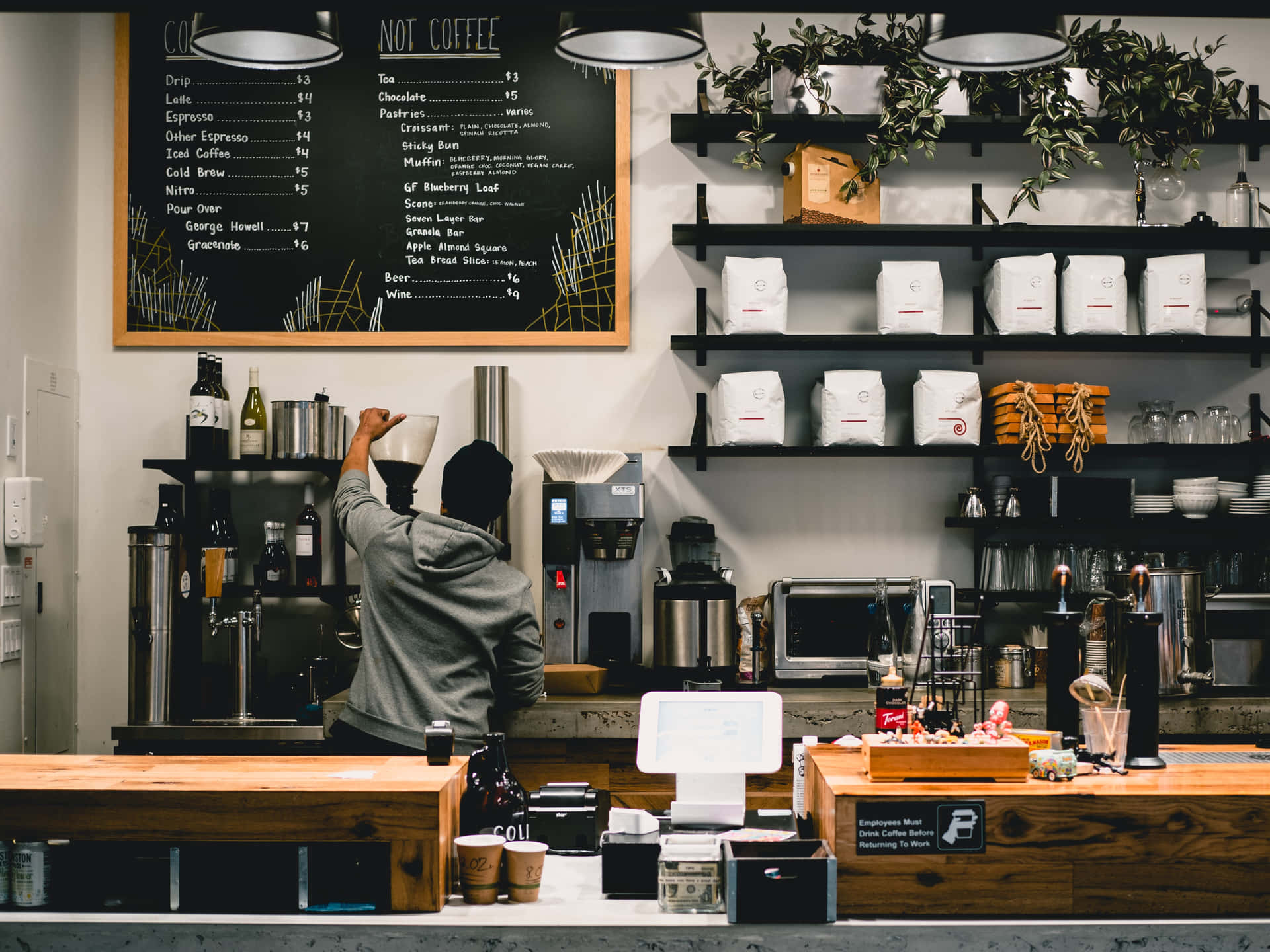 1920x1440 Cafe Background