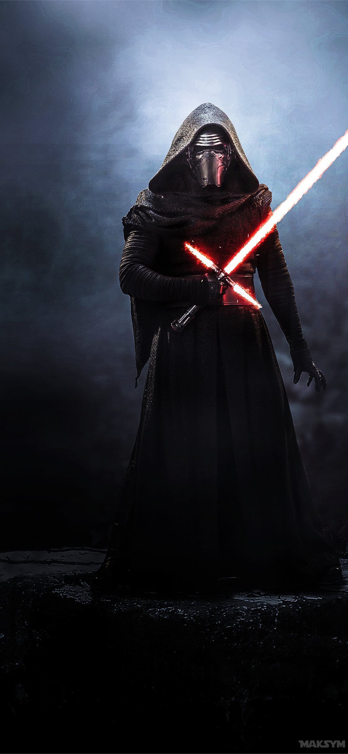 1125x2436 Star Wars Lightsaber Duel Wallpaper iPhone X Wallpaper. Kylo ren wallpaper, Ren star wars, Star wars kylo ren