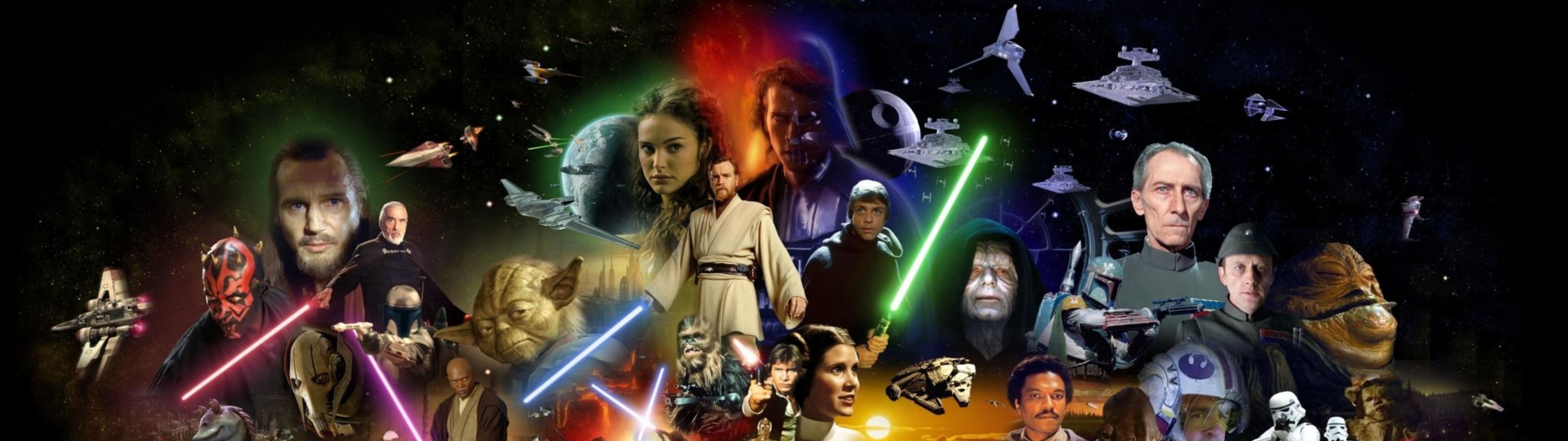 3840x1080 Star Wars Dual Monitor Wallpaper