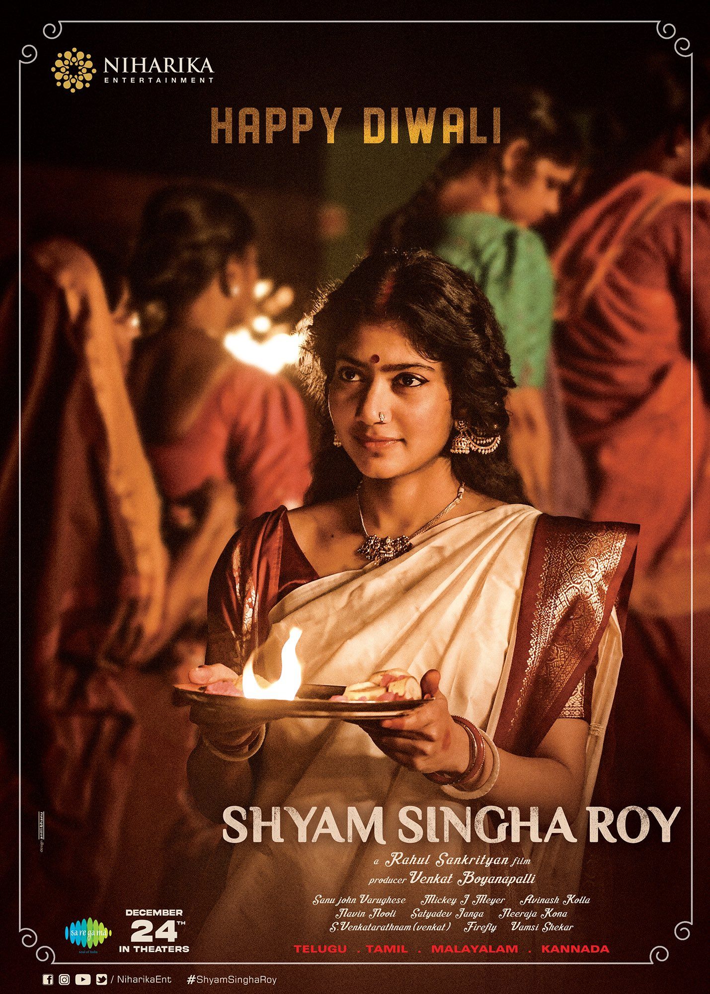 1429x2000 Sai pallavi stunning looks in shyam singha roy