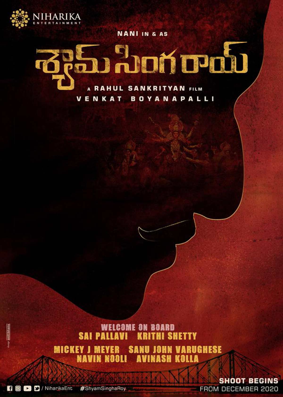 1200x1679 Shyam Singha Roy Concept Poster Is Spellbinding