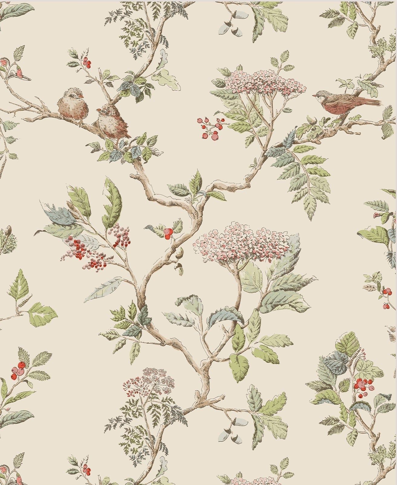 1313x1602 Elderwood Natural Wallpaper Sample