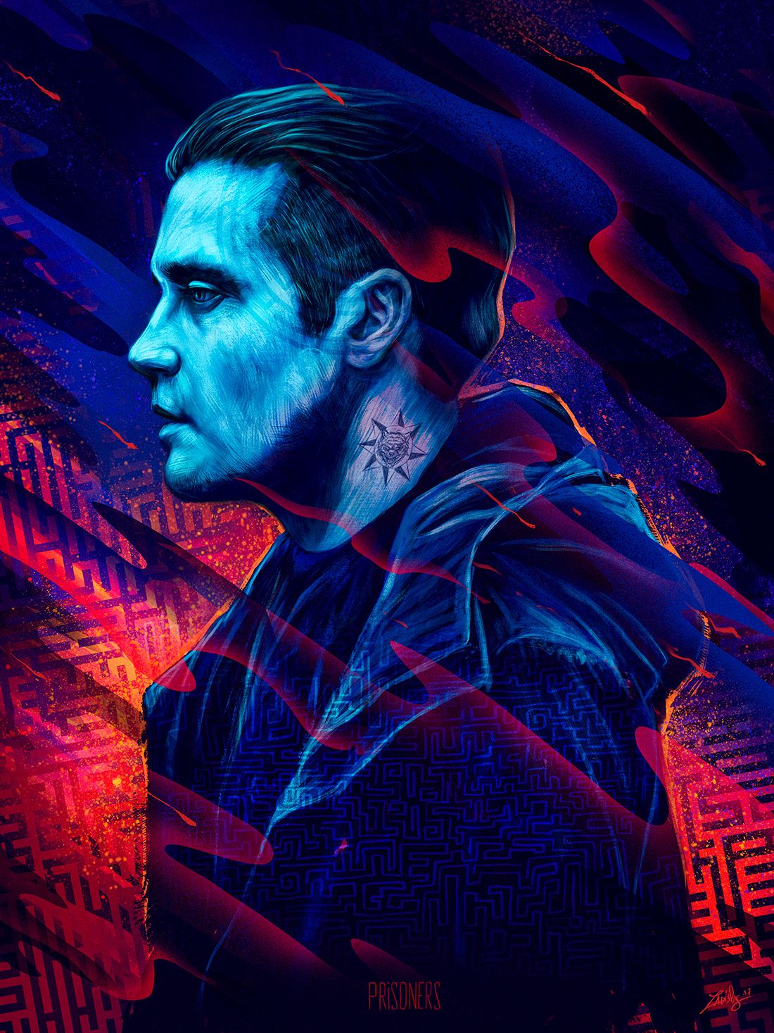 1100x1467 Prisoners Movie Poster illustration