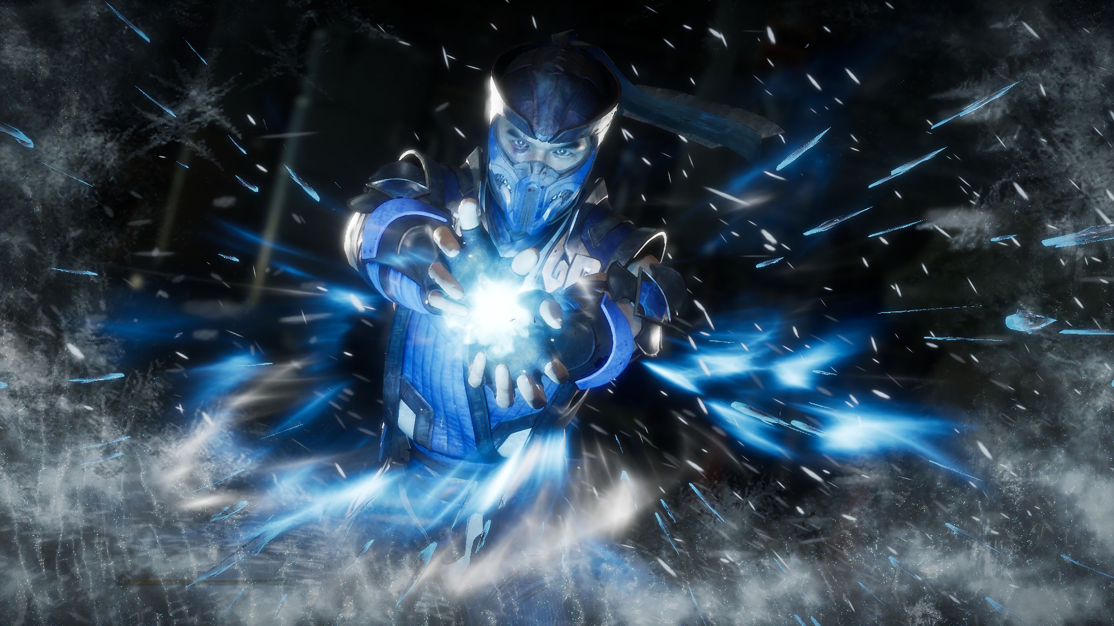 3840x2160 Mortal Kombat Sub Zero 4k Desktop Wallpaper