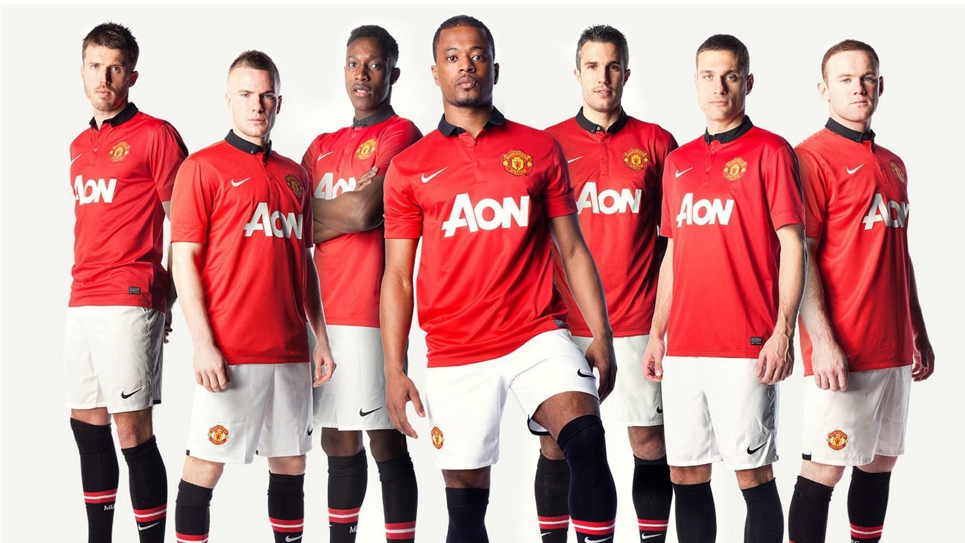 1920x1080 Manchester United Team Wallpaper