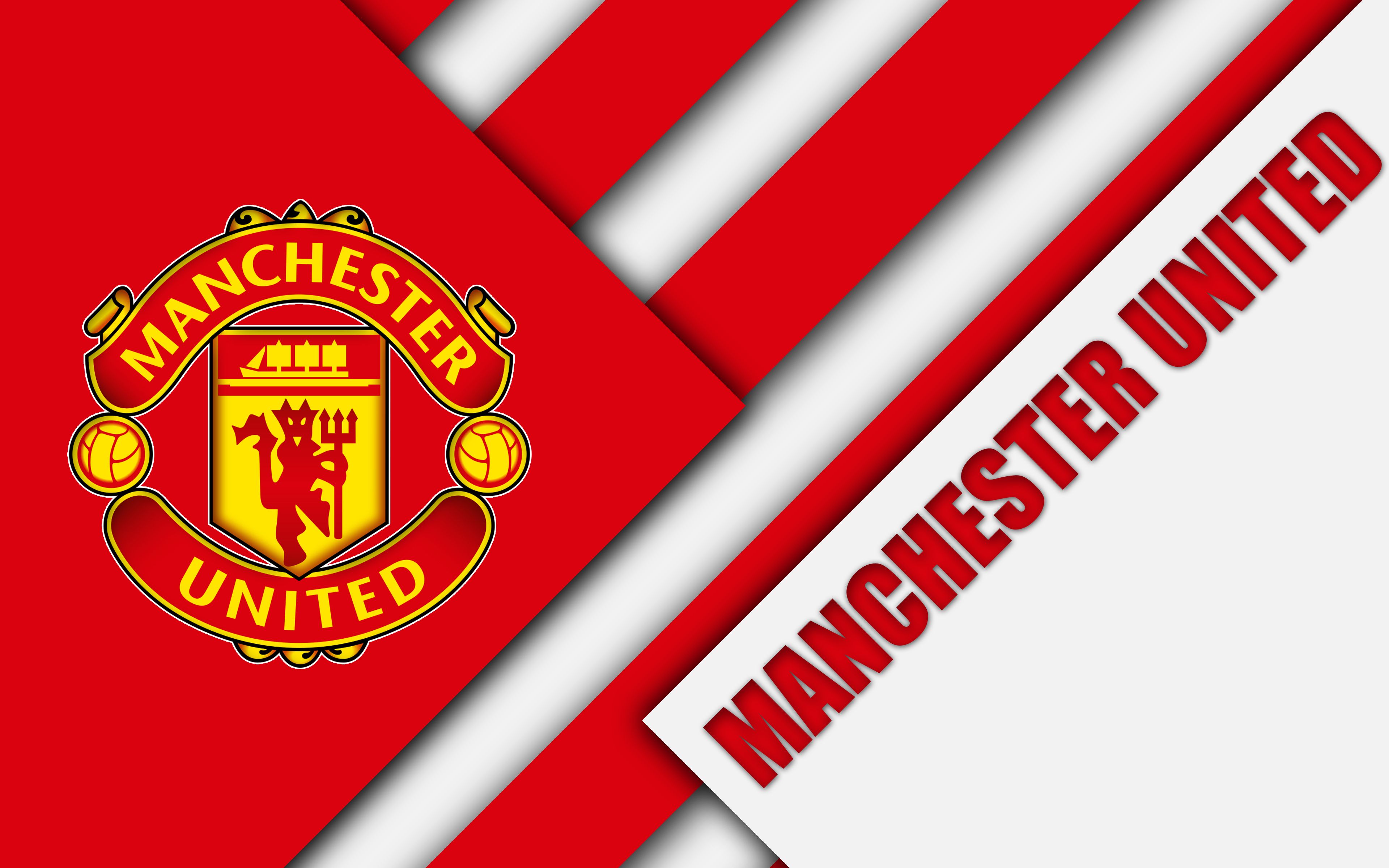 3840x2400 3840x2400 Logo, Soccer, Manchester United F.C. Gallery HD Wallpaper