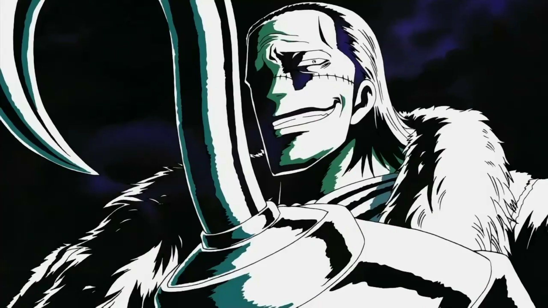 1920x1080 Crocodile One Piece Wallpaper
